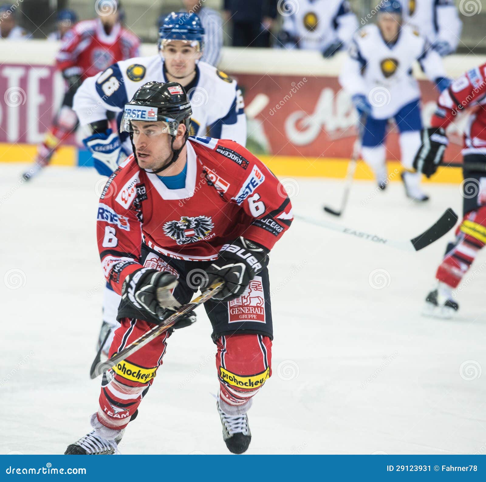 Ice hockey editorial photo. Image of player, austria 29123931