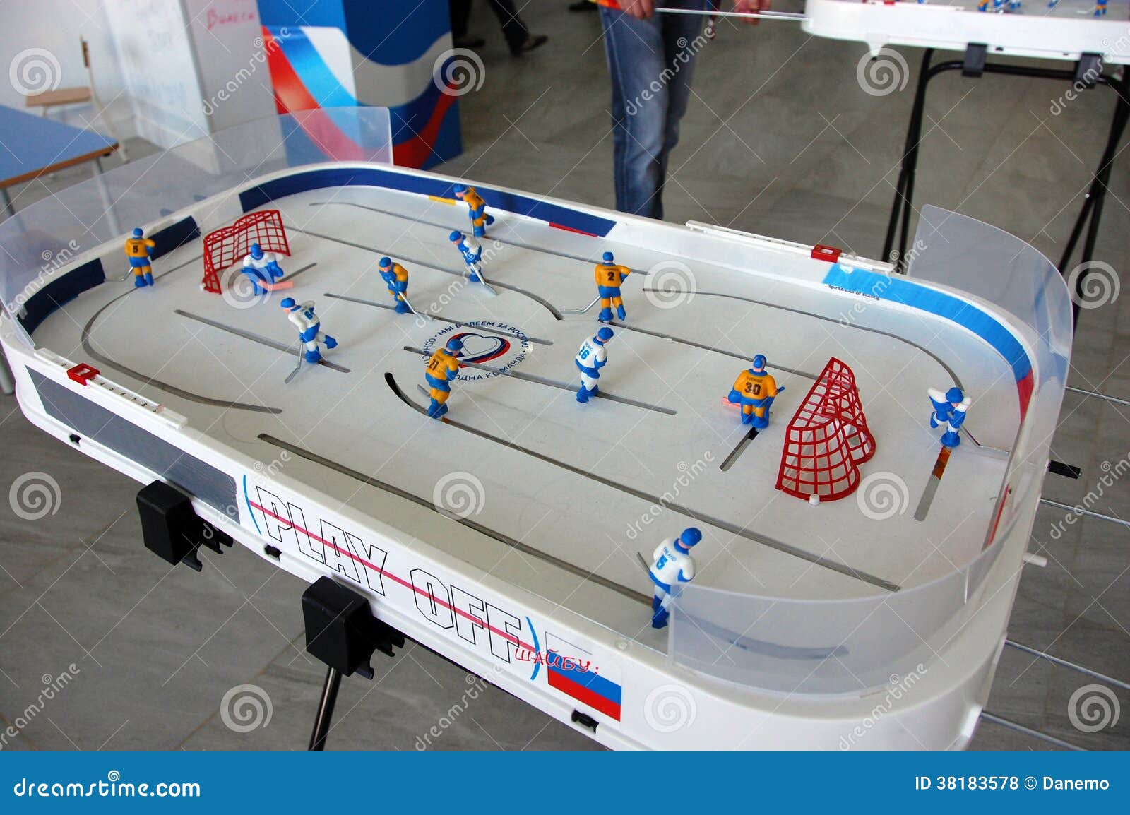 Ice Hockey Board Game Editorial Stock Photo - Image: 38183578