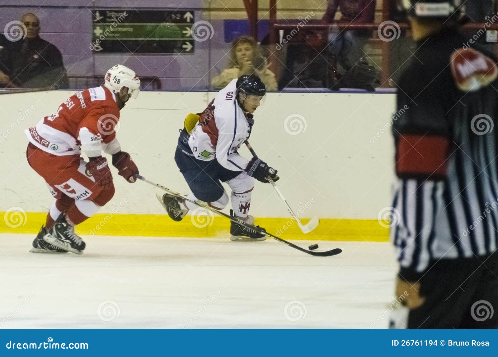 Ice Hockey Italian League editorial stock image. Image of blue 26761194