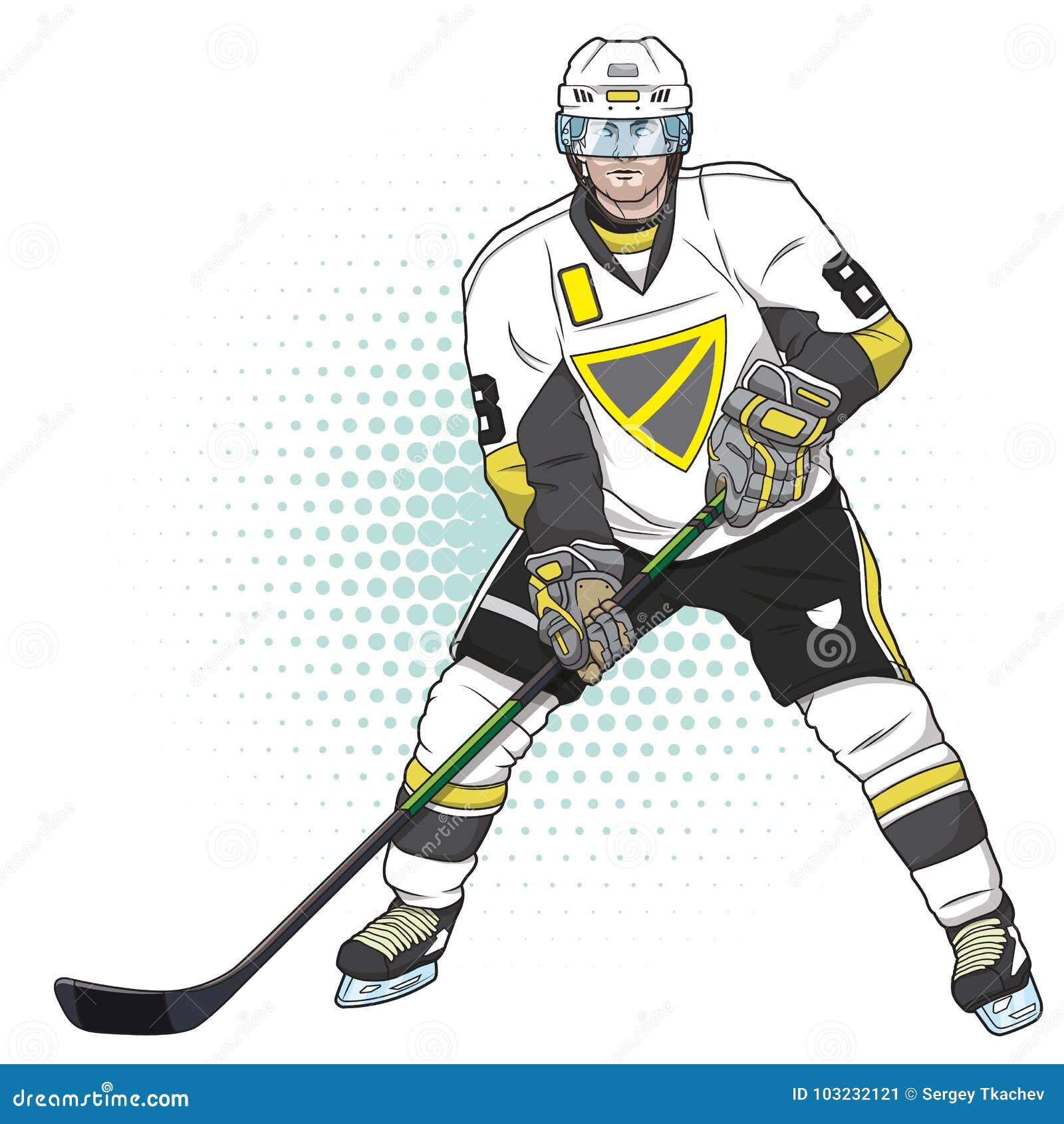 hockey player uniform