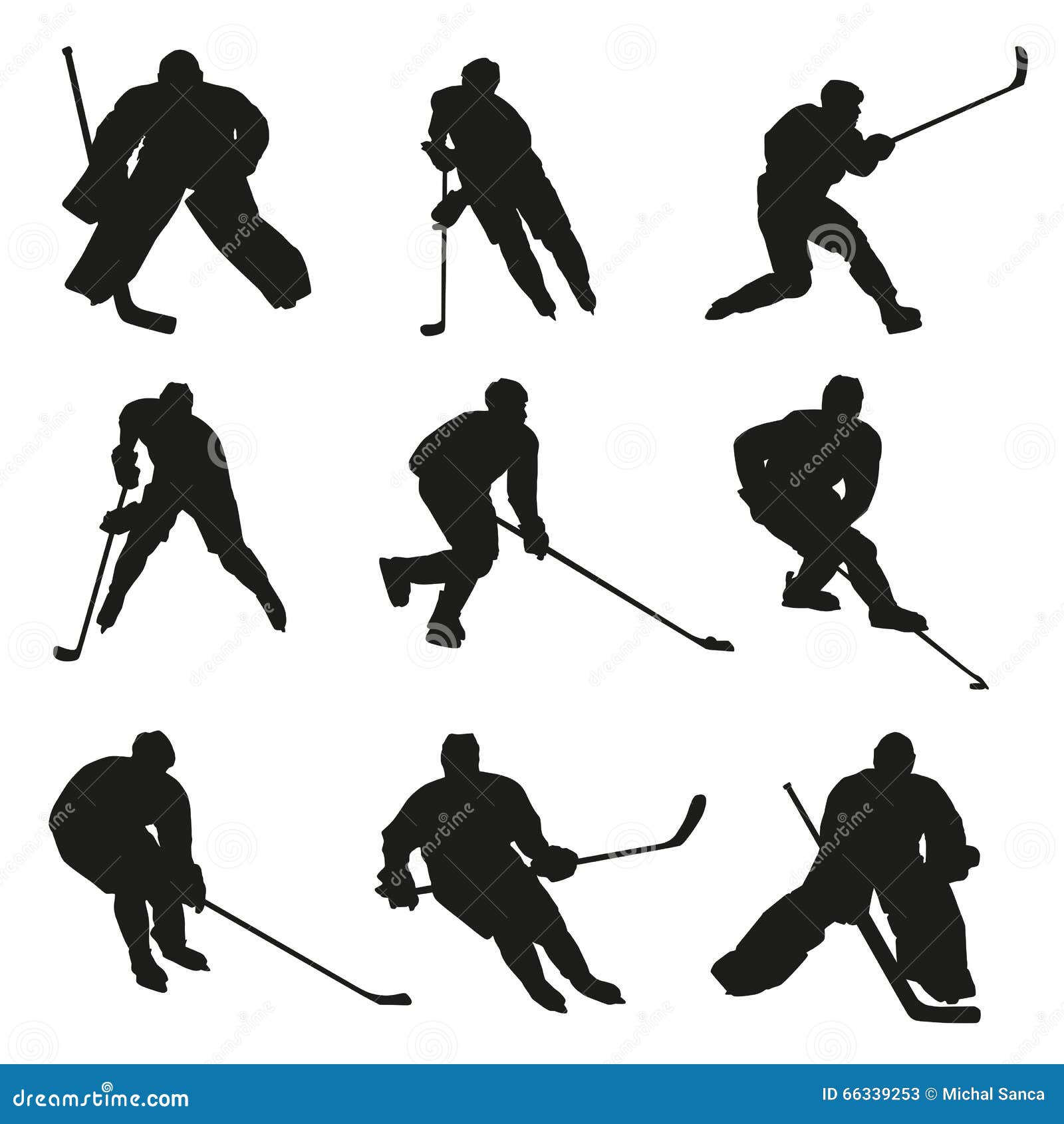 Hockey Silhouettes Stock Illustrations 414 Hockey Silhouettes Stock Illustrations, Vectors