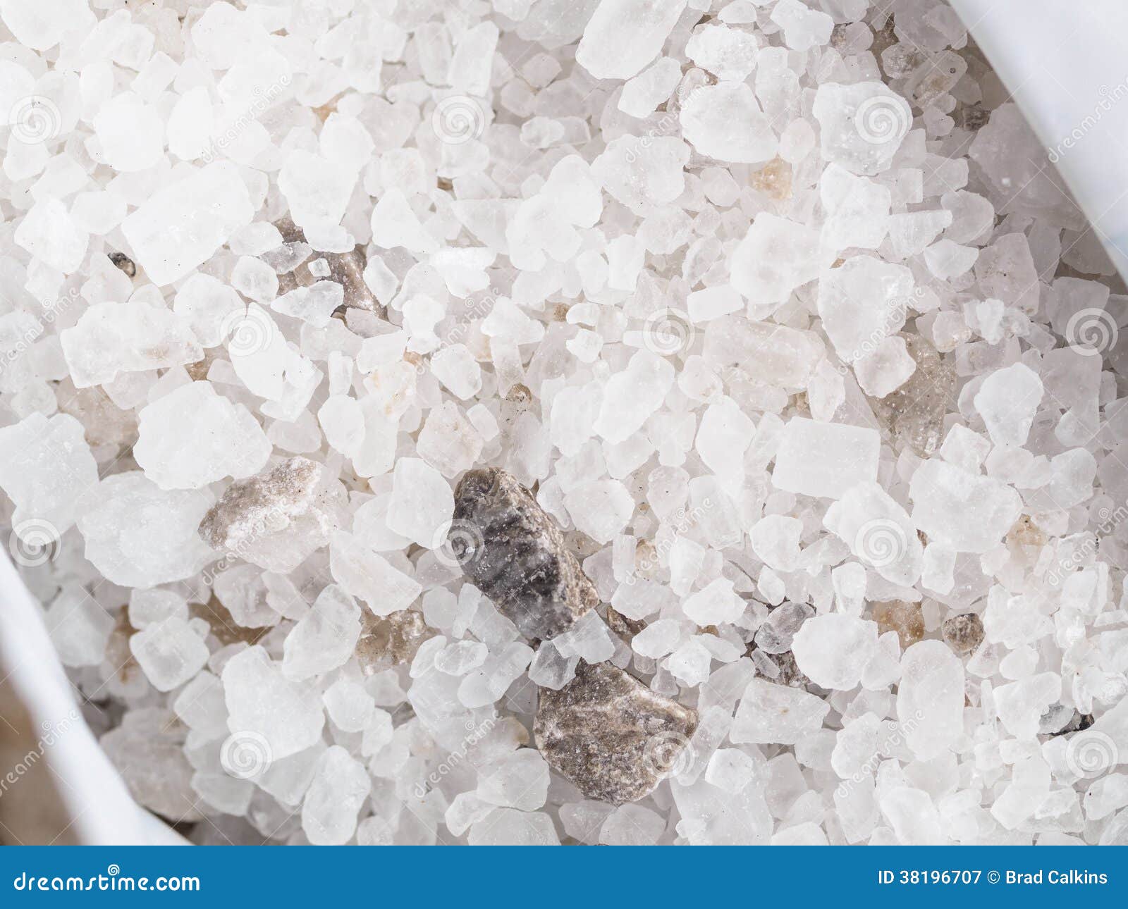 Ice melting salt stock image. Image of snow, background 38196707