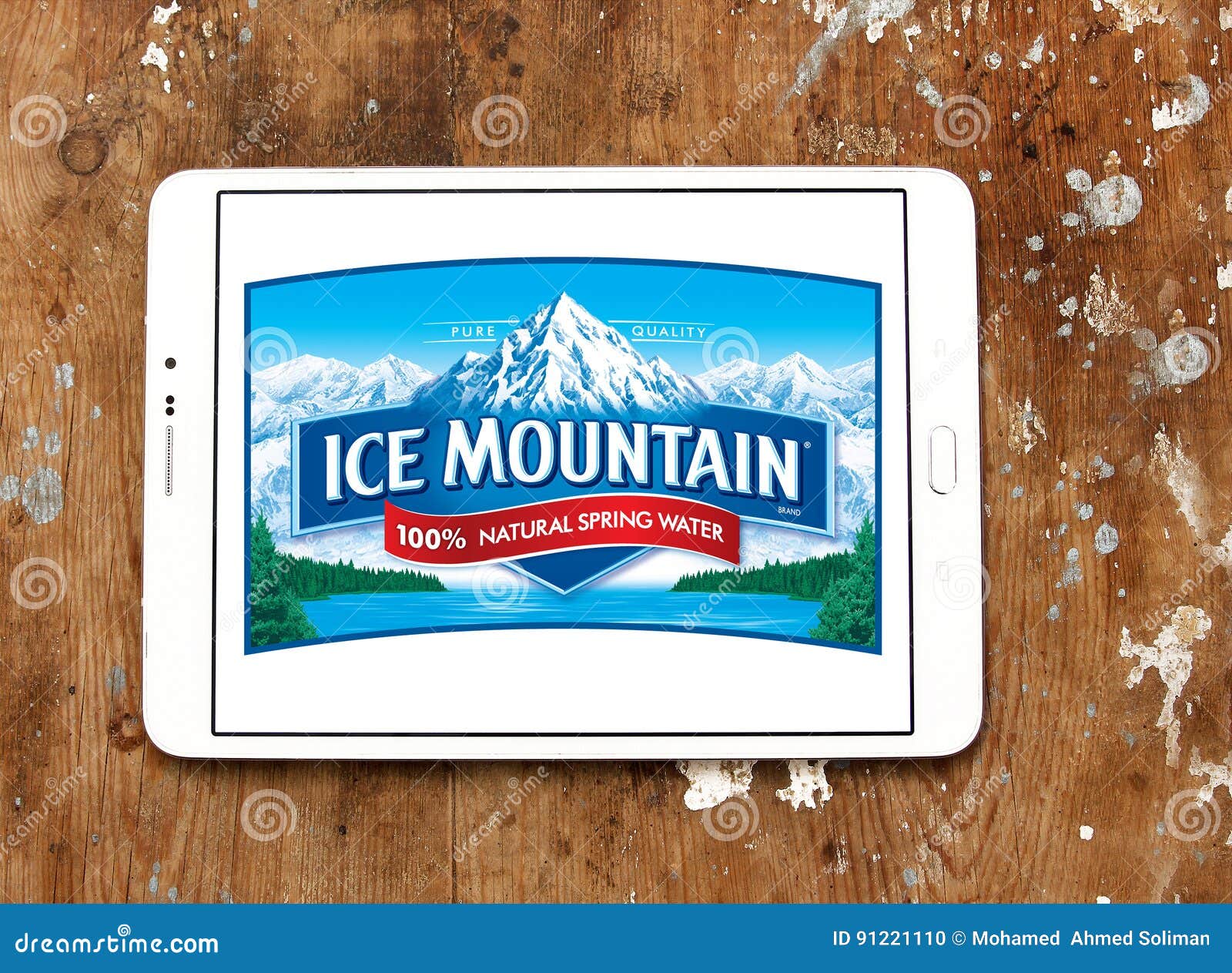 Ice Mountain Mineral Water Company Logo Editorial Image ...