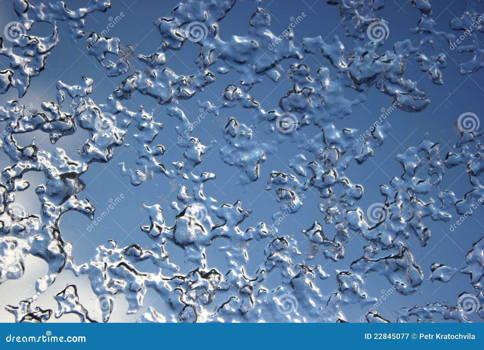 Ice and sky stock image. Image of forms, decoration, droplet 22845077