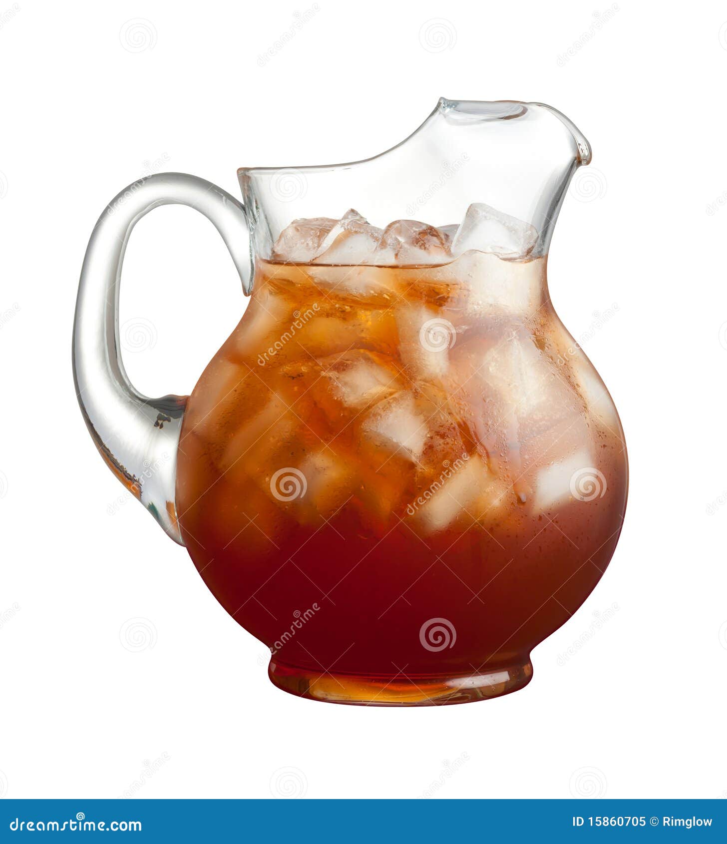 Oregano lemon iced tea pitcher, paths Stock Photo by maxsol7