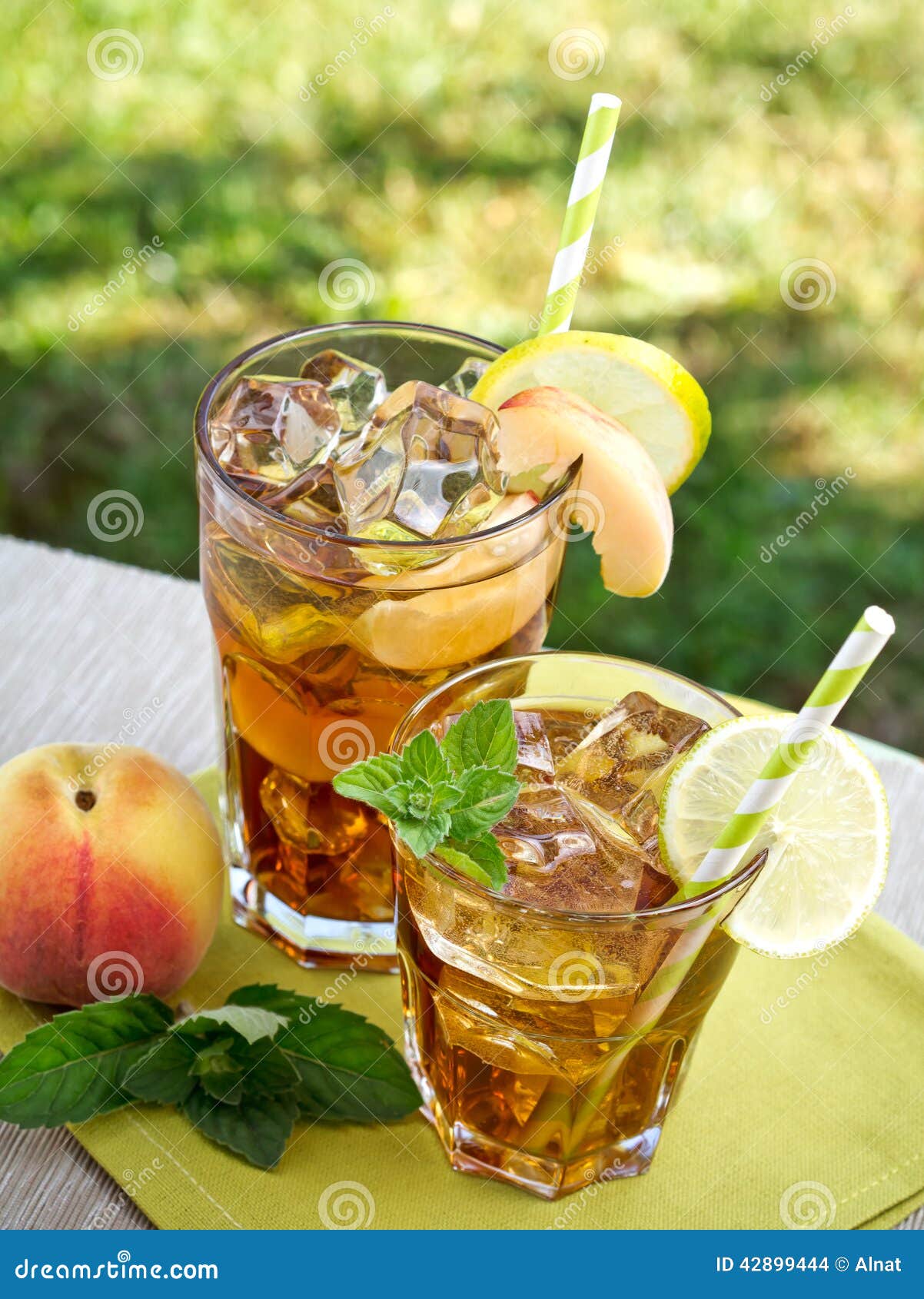 Ice tea stock photo. Image of beverage, summer, mint 42899444