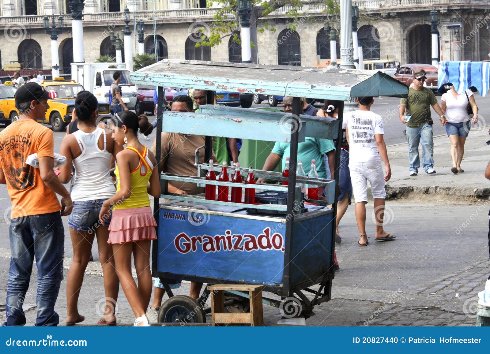 Ice Vendor on Streets of Havana Editorial Image Image of sweet