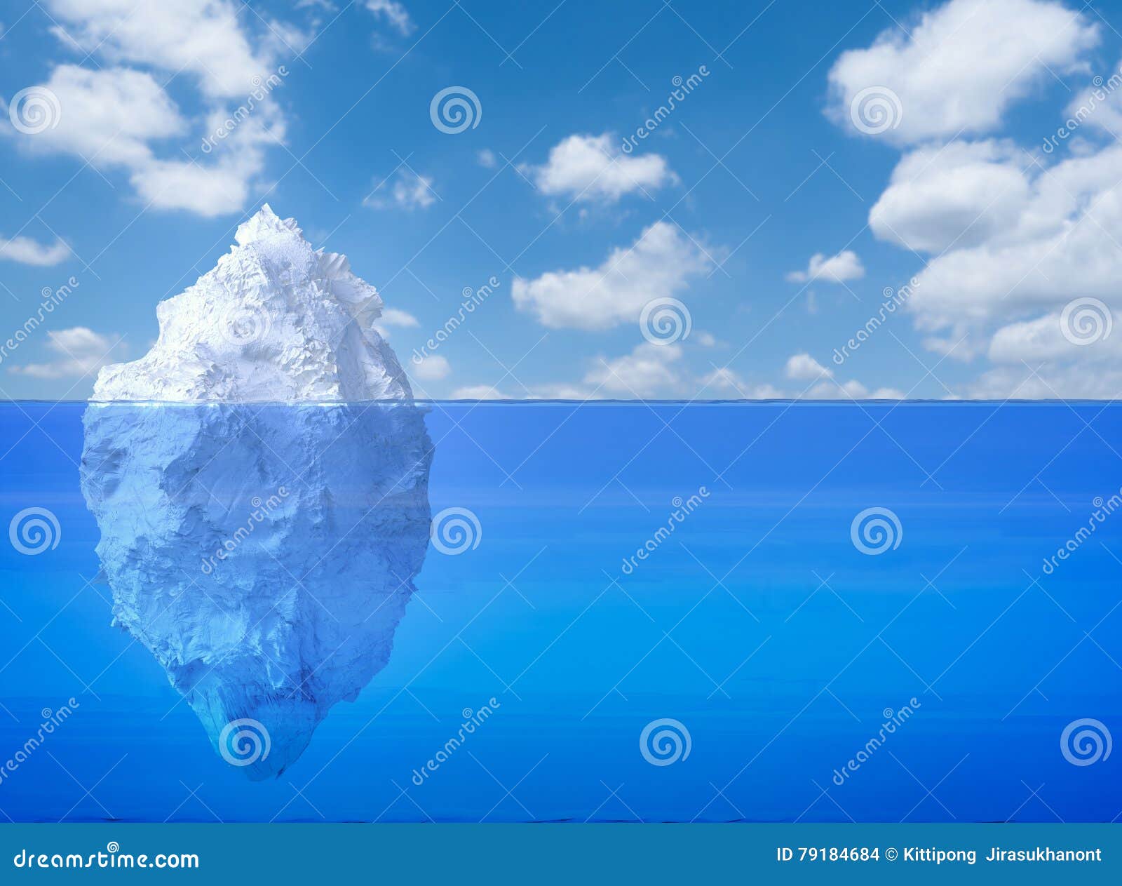 iceberg floating