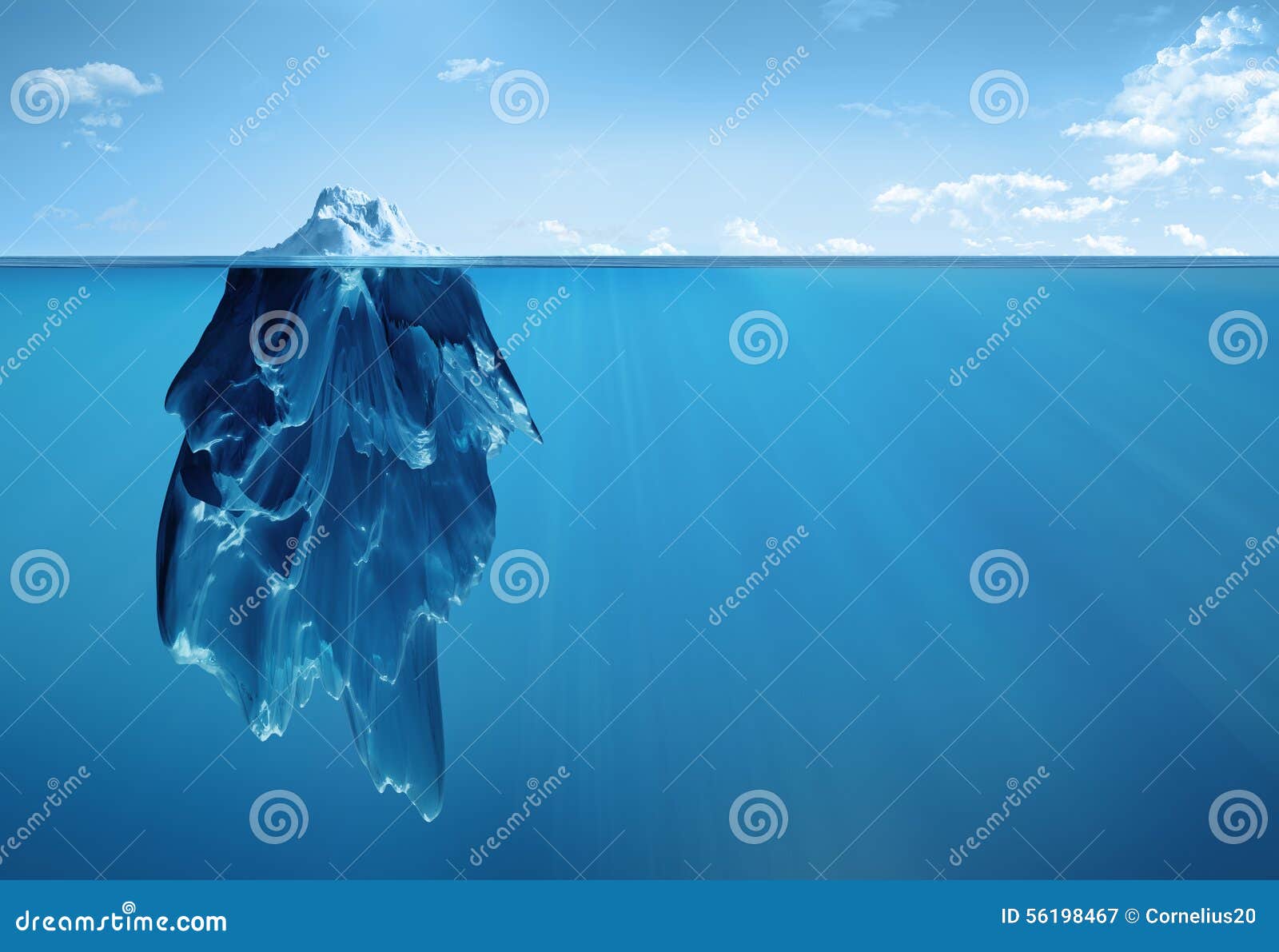 iceberg underwater