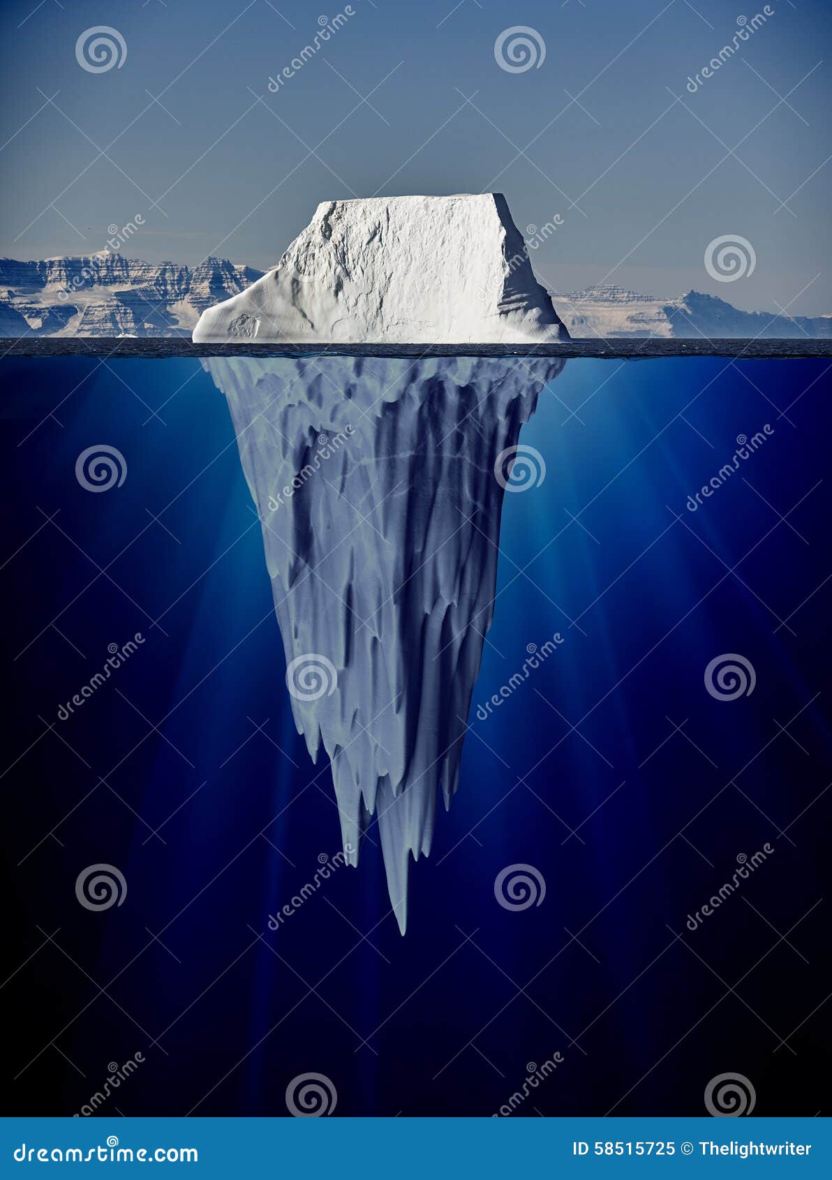 Iceberg Underwater Photo