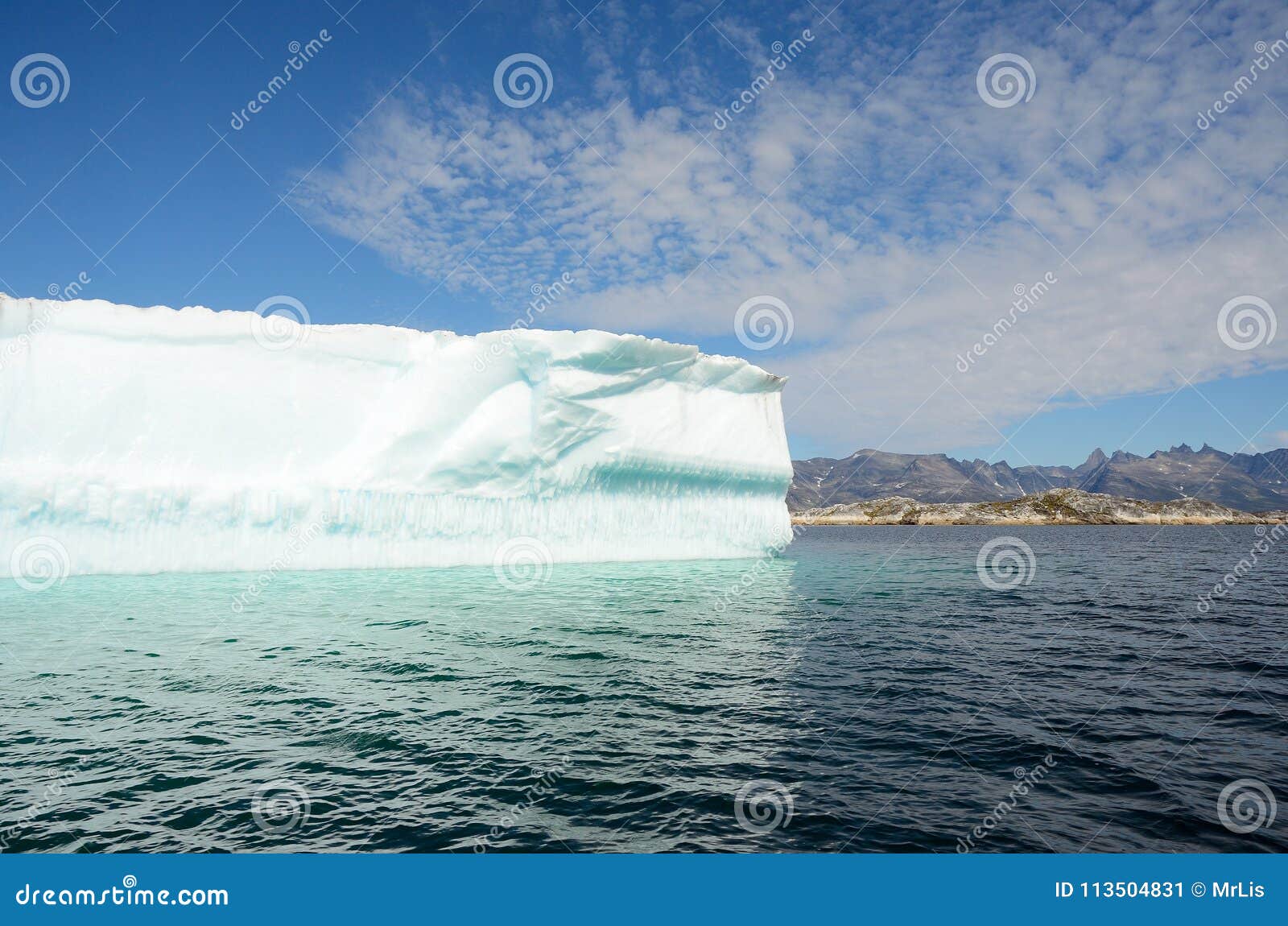 Icebergs Floating in the Atlantic Ocean, Greenland Stock Image - Image of cold, iceberg: 113504831