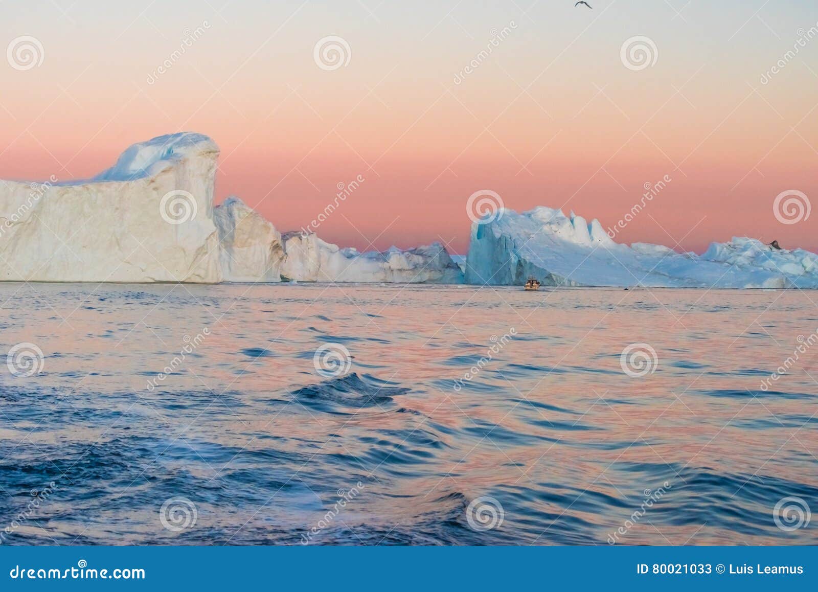 Midnight sun, Ilulissat