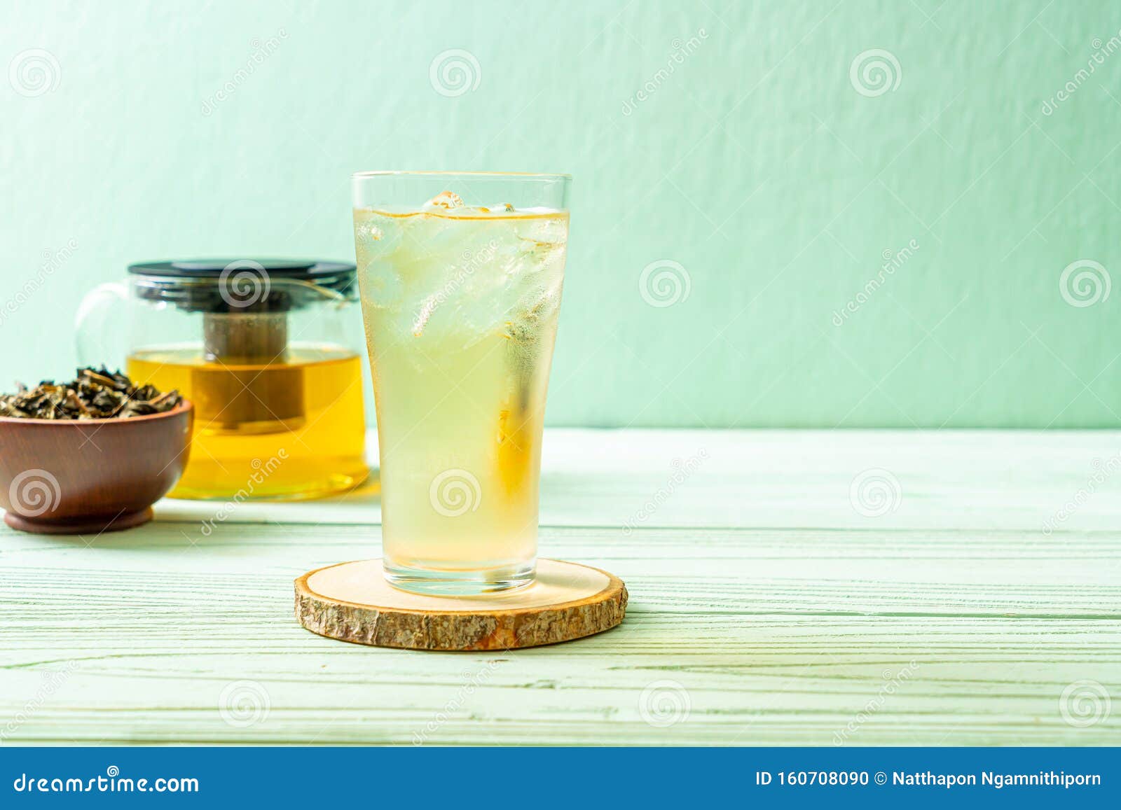 Iced jasmine tea stock photo. Image of fresh, summer 160708090