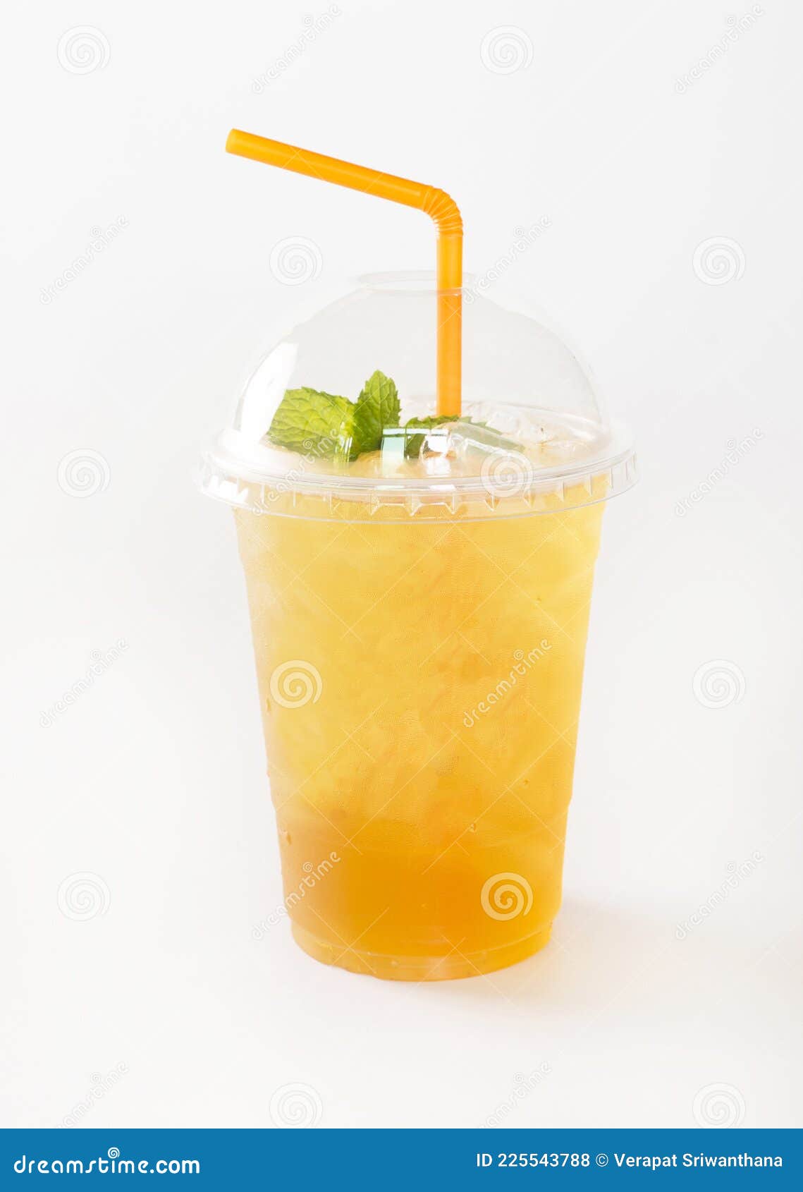 Iced jasmine tea stock photo. Image of away, closeup - 225543788