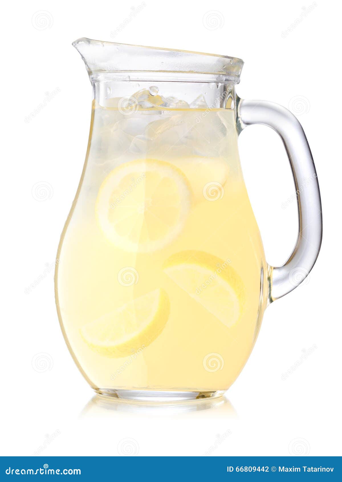 iced lemonade pitcher