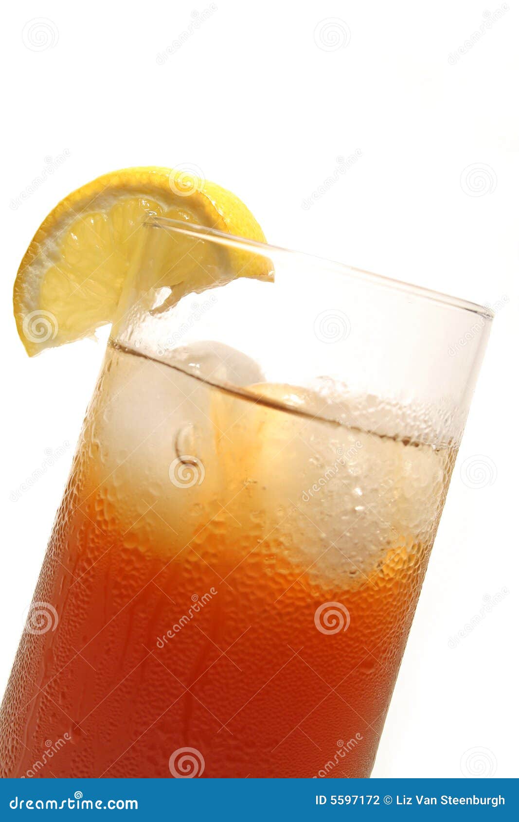 Iced Tea stock photo. Image of thirst, juice, grog, wedge 5597172