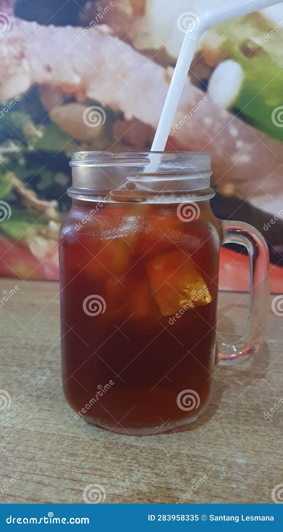 Iced Tea stock image. Image of jasmine, indonesian, flavor 283958335