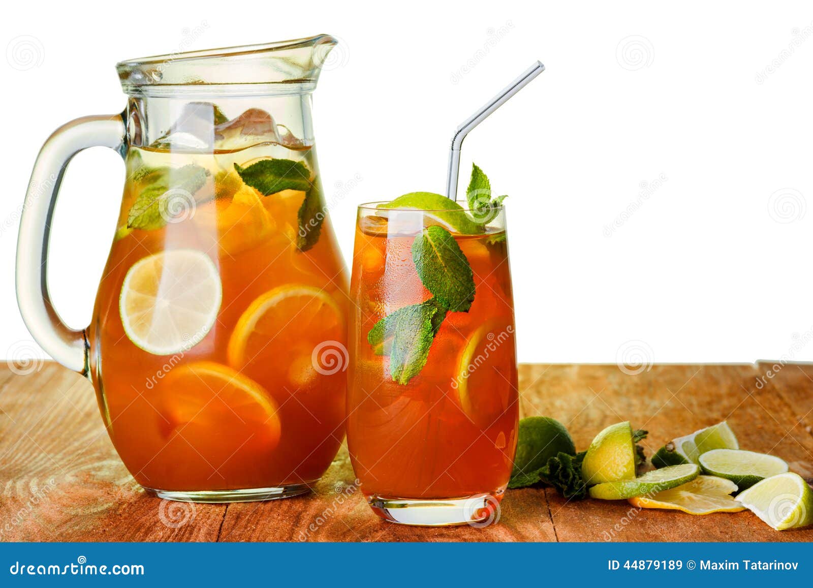 https://thumbs.dreamstime.com/z/iced-tea-pitcher-glass-jug-cold-drink-lemon-mint-wooden-table-over-plain-white-background-44879189.jpg