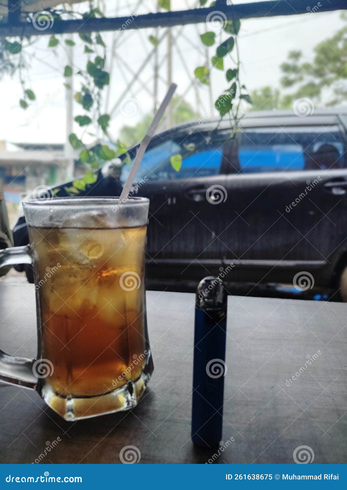 Iced Tea at the Restaurant and Vape Stock Image Image of vehicle, vape 261638675