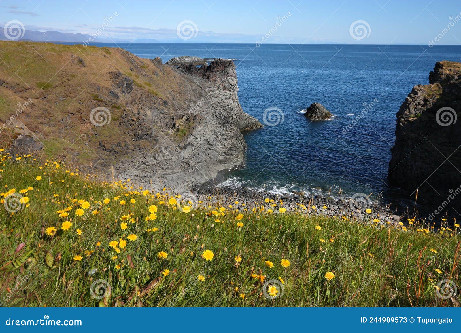 iceland - beautiful landscape of snaefellsnes