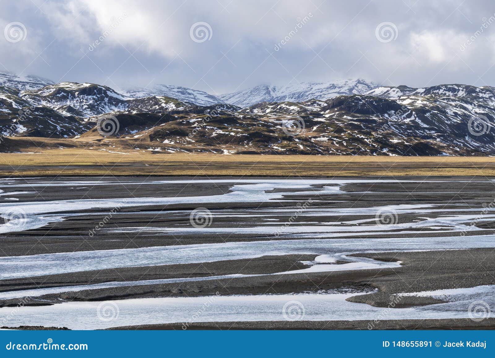 Iceland Countryside Landscape Stock Image - Image of dramatic, northern ...