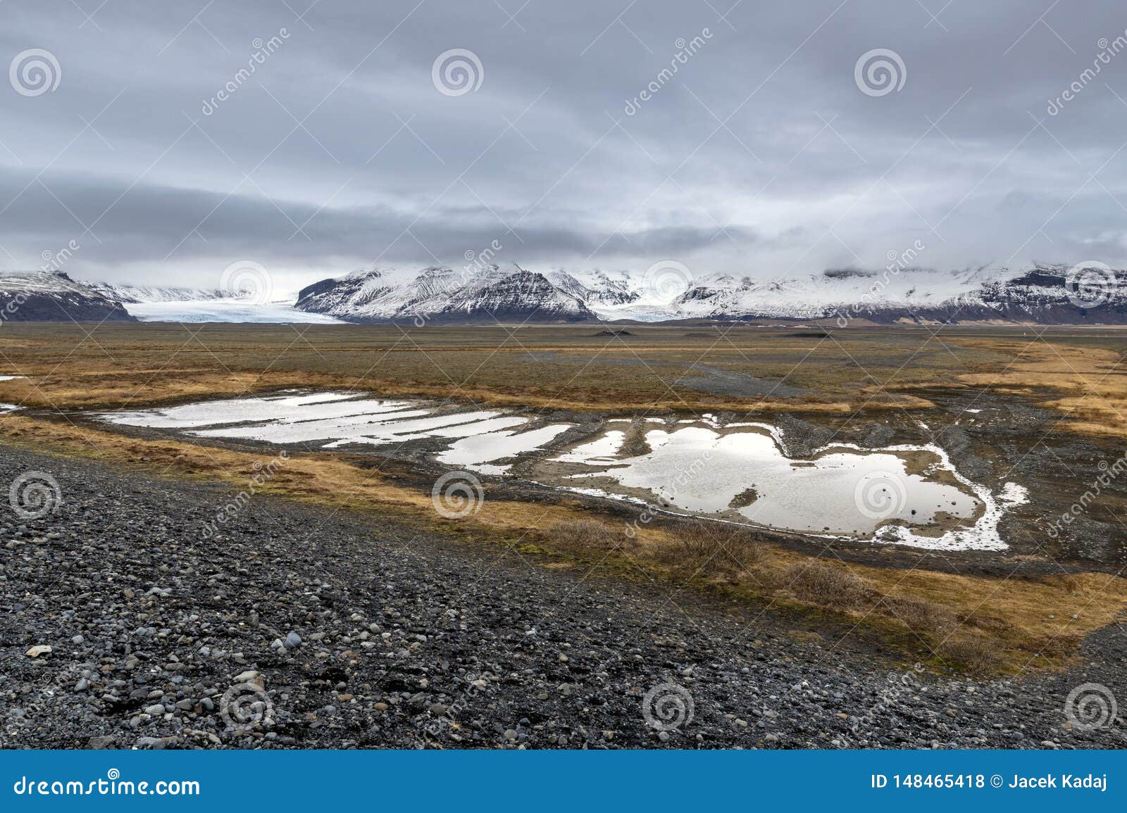 Iceland Countryside Winter Landscape Stock Photo - Image of circle ...