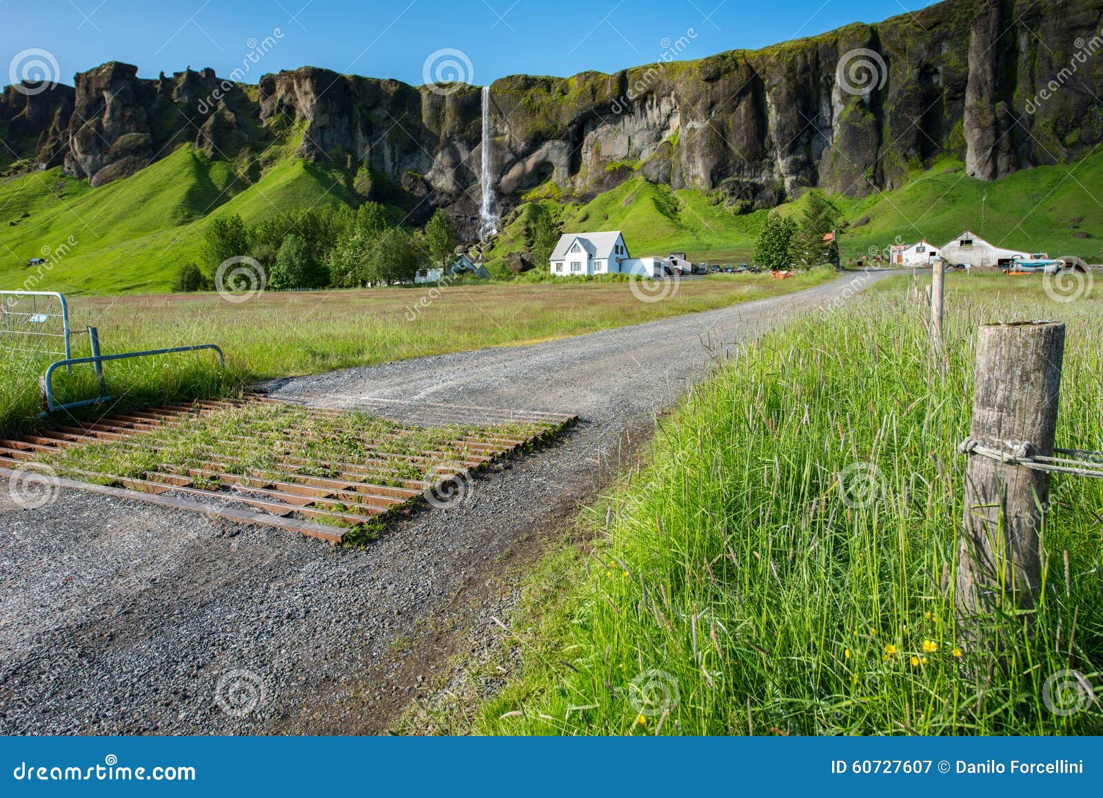 Icelandic countryside stock image. Image of hill, tourism - 60727607