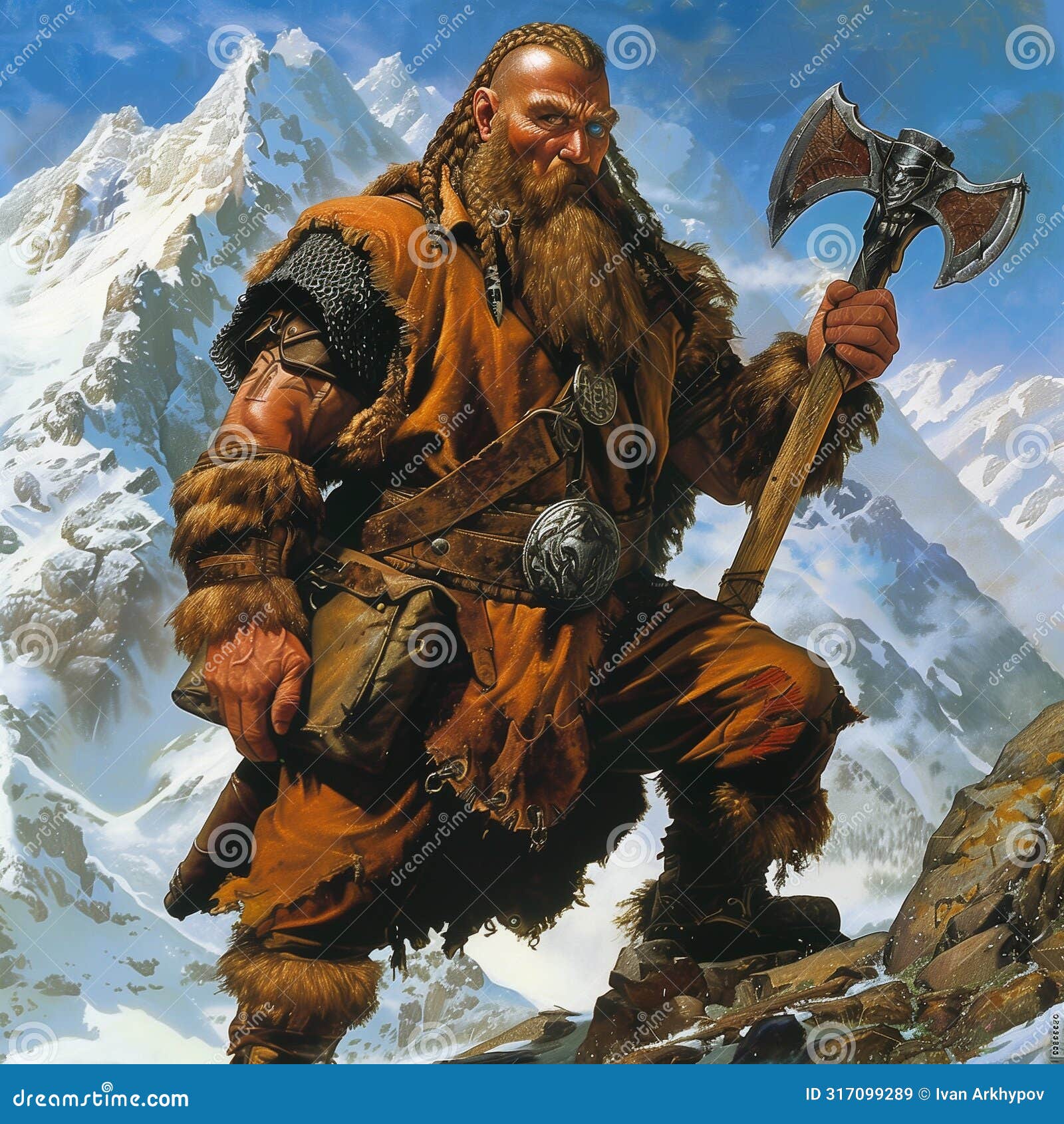 icewind dwarf fighter avatar