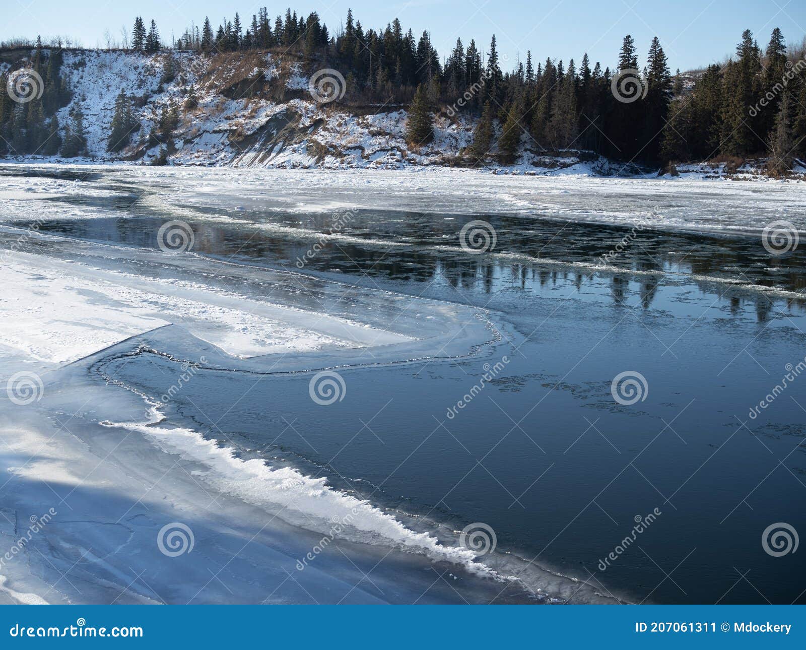 icey river