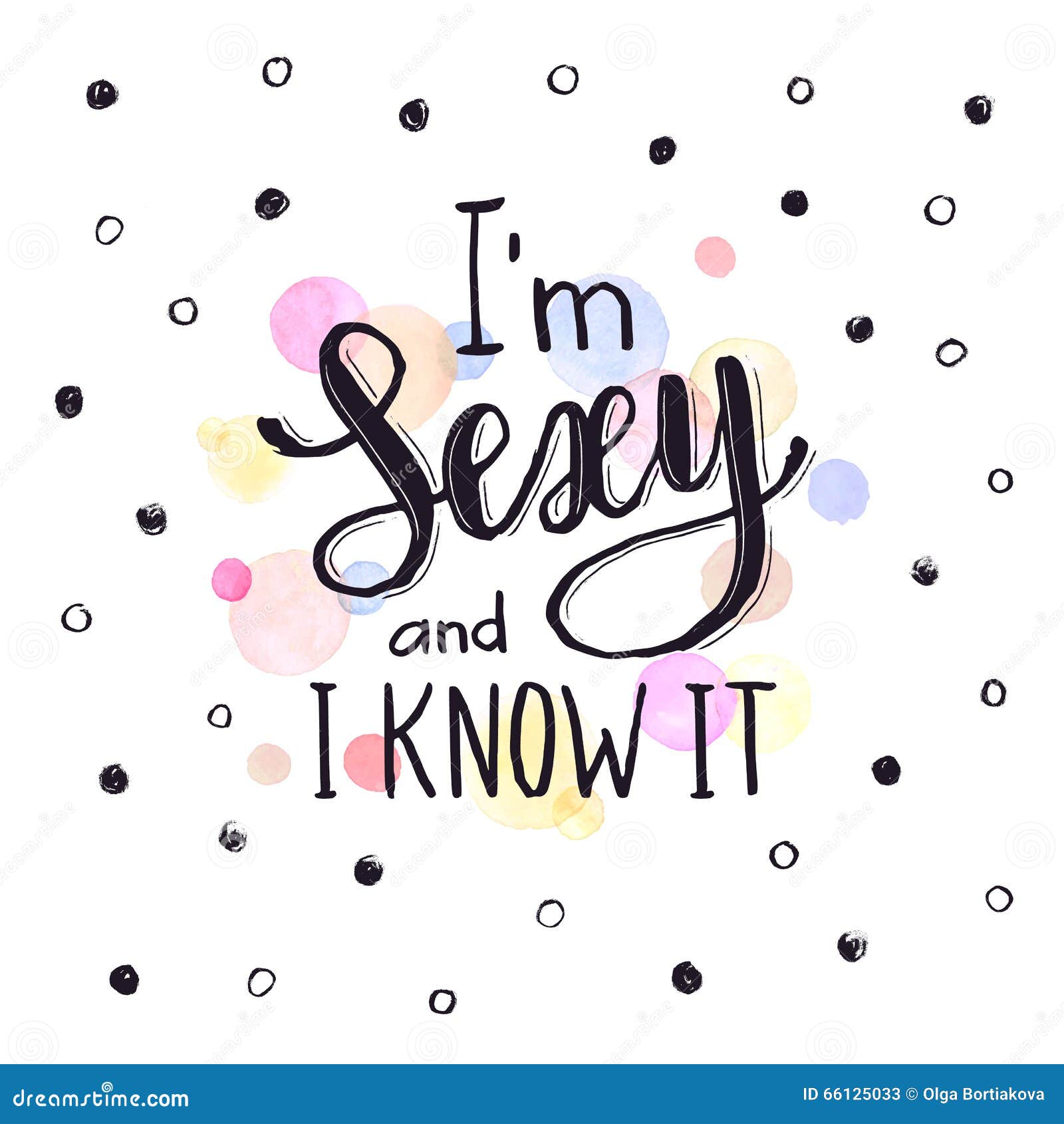 Ich bin sexy Phrase vektor abbildung. Illustration von partei 66125033