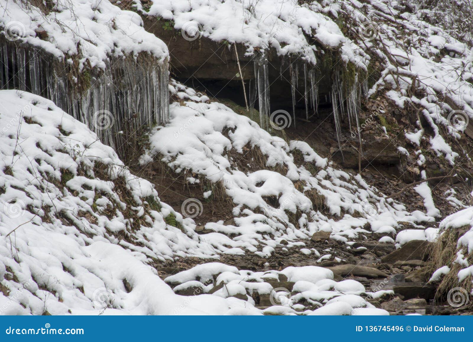 Icicles Hanging From Rock Outcropping Stock Photo Image Of Rocks Icicles Icicles Hanging From Rock Outcropping Stock Photo Image Of Rocks Icicles