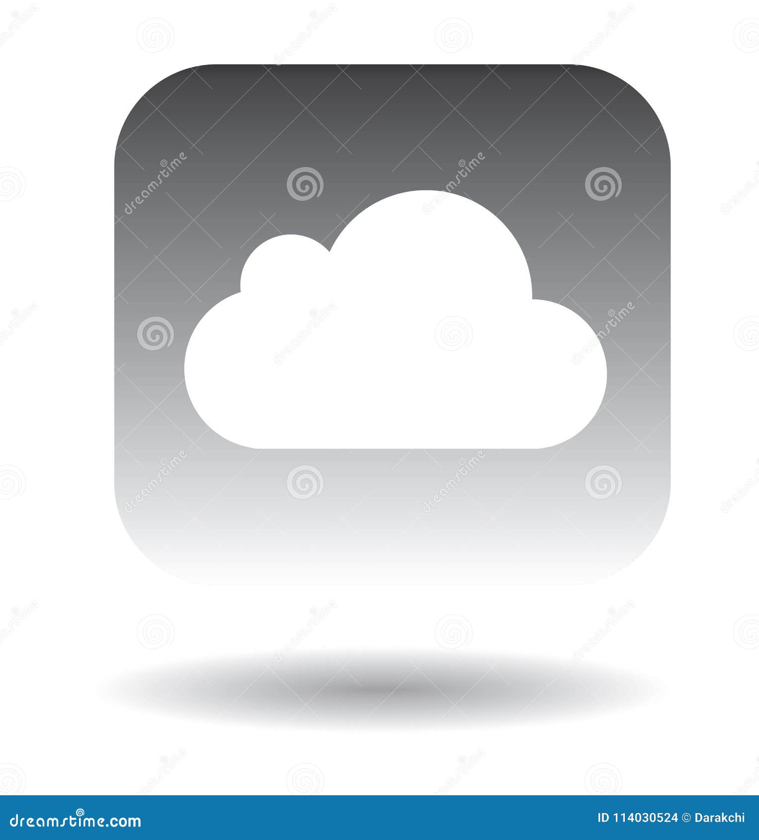 icloud  icon, button 