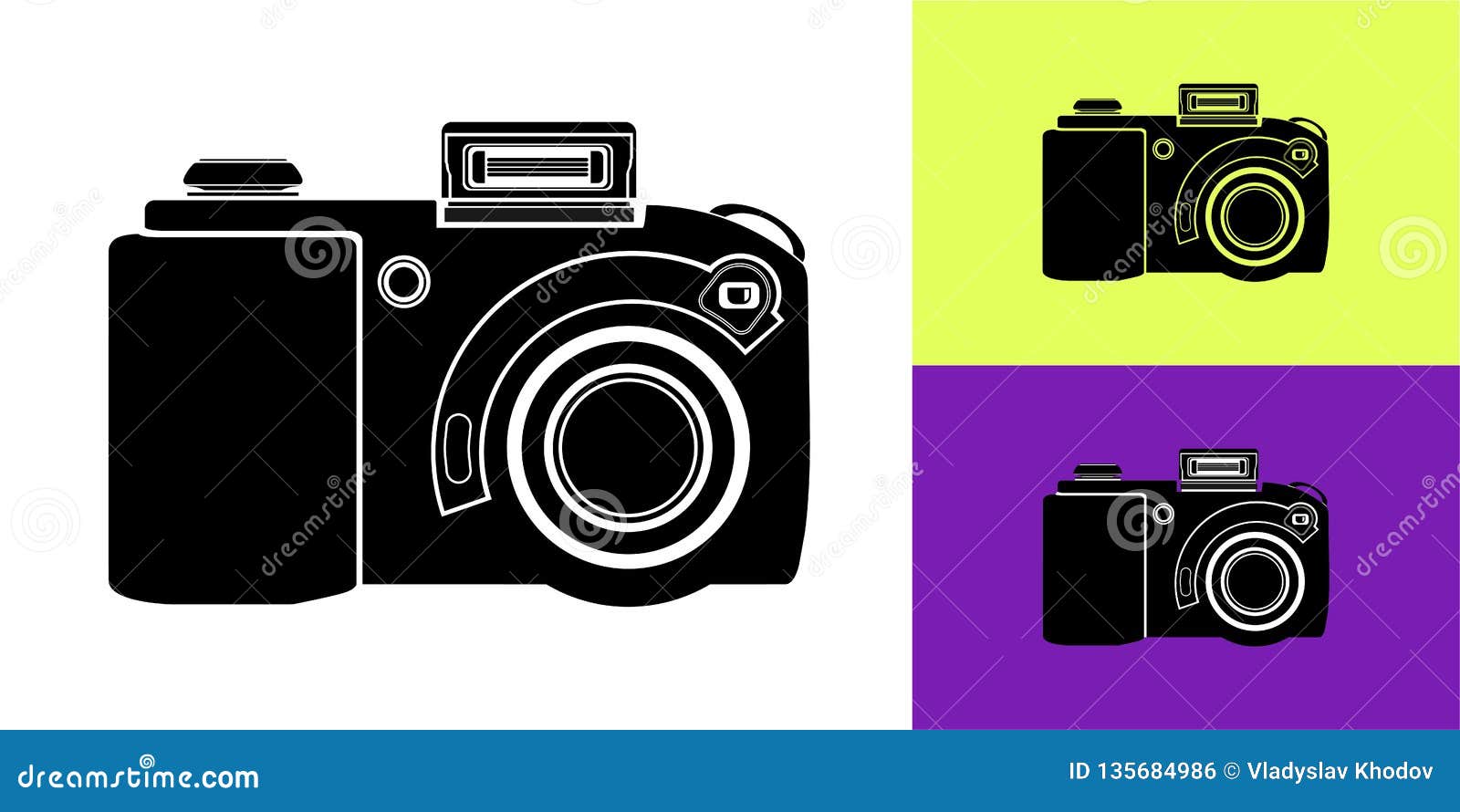 Biểu tượng máy ảnh đen trên nền trắng là một đặc điểm nổi bật của nhiều dòng máy ảnh hiện đại. Hãy xem bức ảnh này để cảm nhận vẻ đẹp của biểu tượng này trên nền trắng đơn giản nhưng tinh tế.