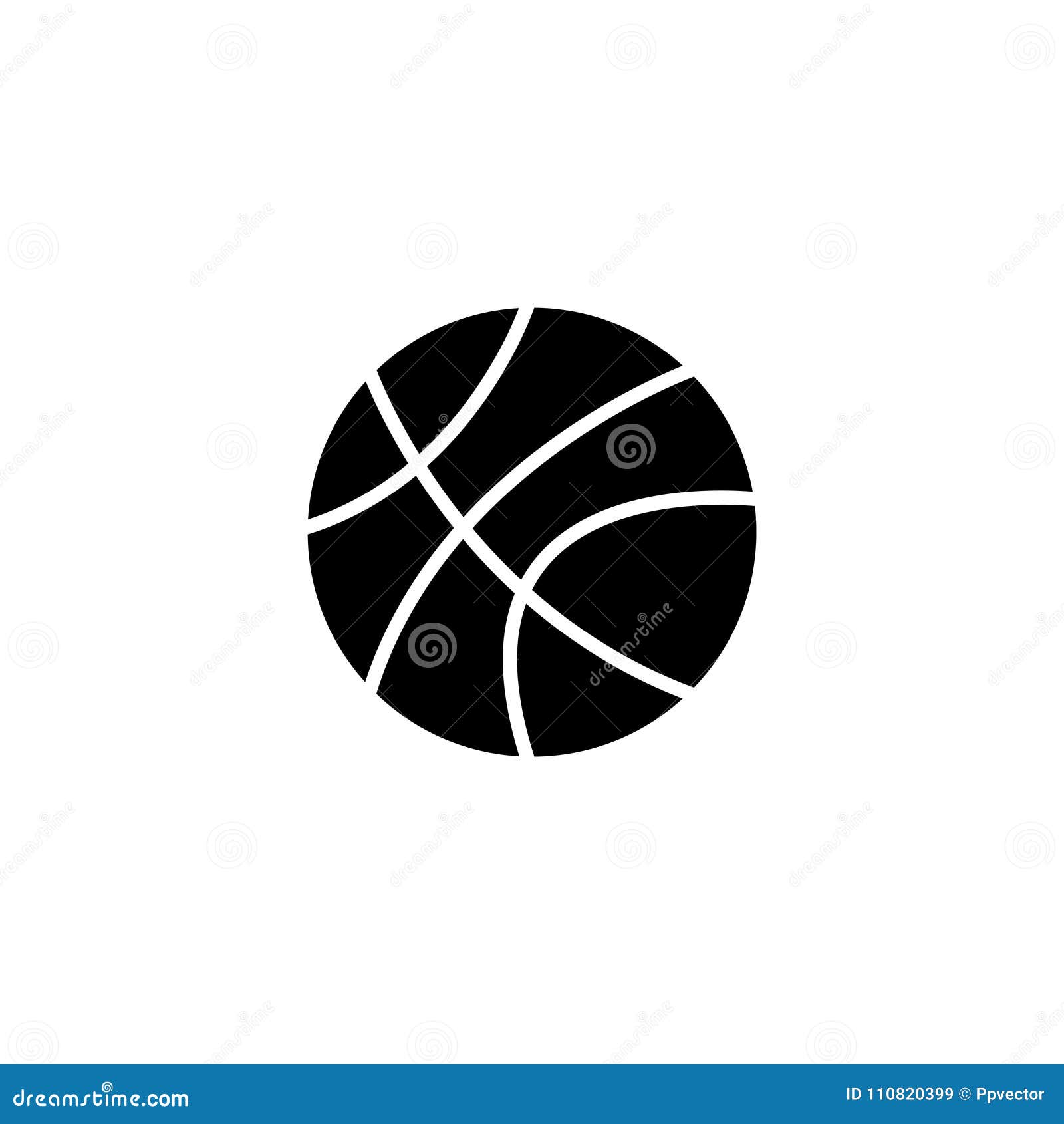 Icon. Basketball Symbol Sign Stock Vector - Illustration of command, sign:  110820399