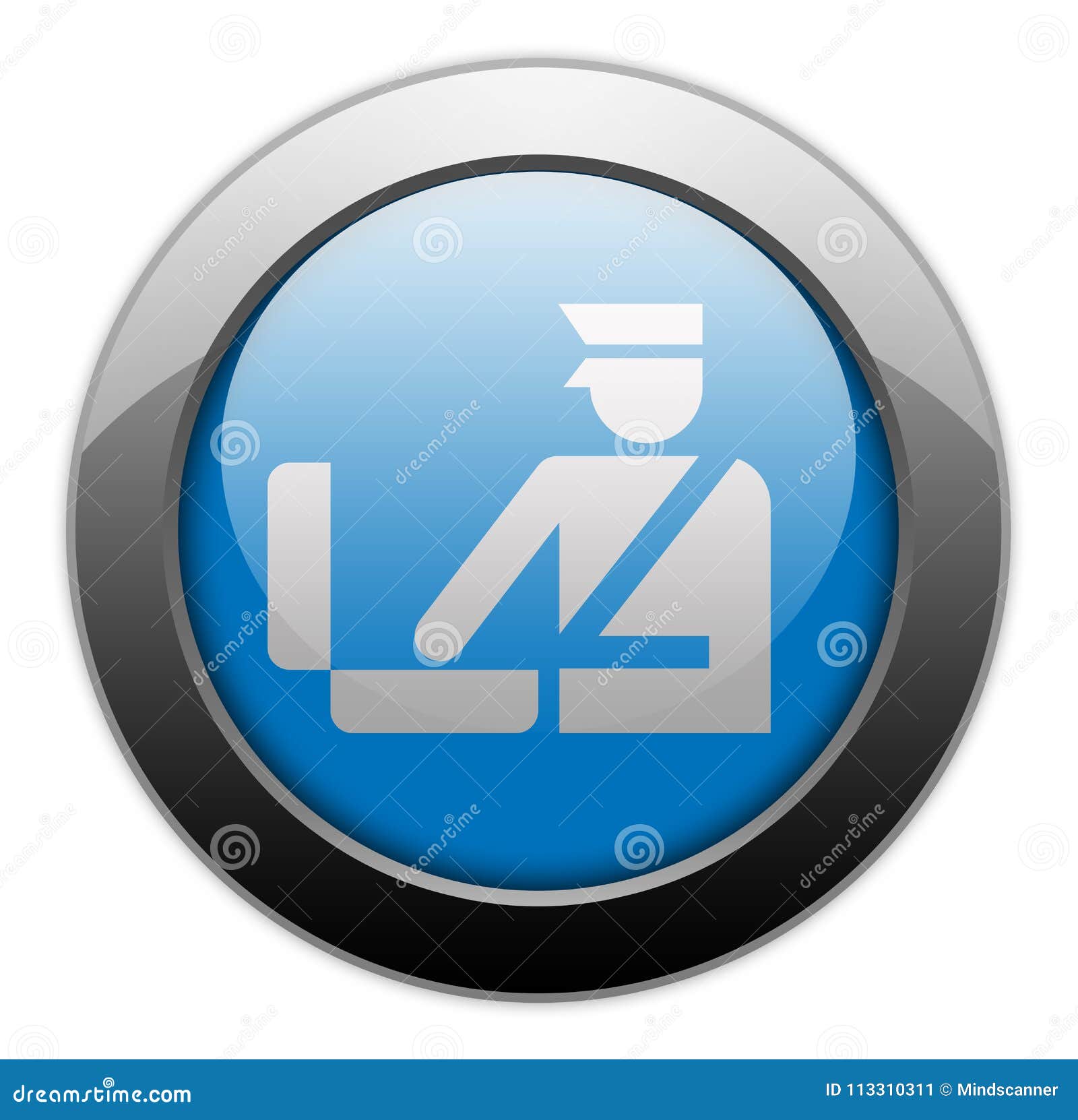 Icon, Button, Pictogram Customs Stock Illustration - Illustration of ...