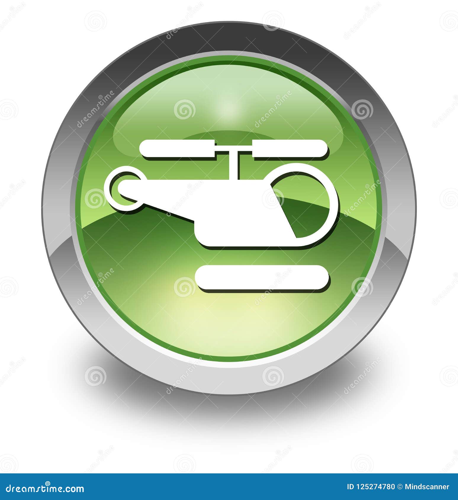 icon, button, pictogram heliport