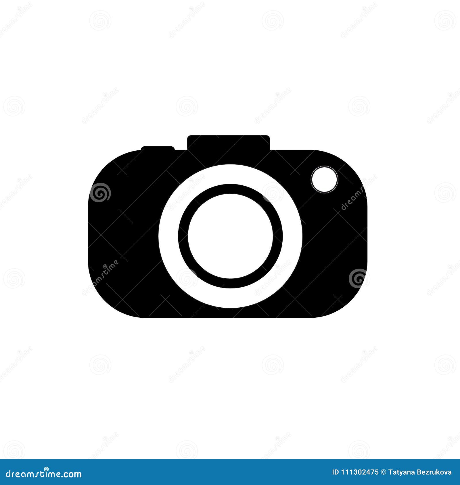 Photo Camera Black Icon On White Background Vector Illustration For Website  Mobile Application Presentation Infographic Modern Simple Snapshot  Photography Concept Sign Graphic Design Element Stock Illustration -  Download Image Now - iStock