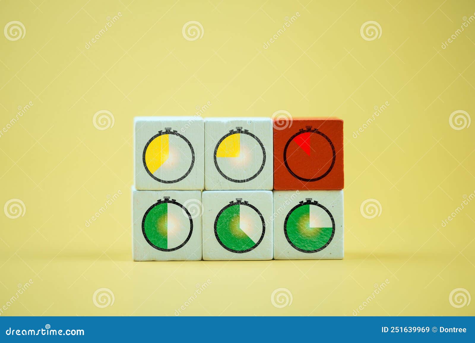 Project Updating Tasks Concept. Icon Clock Countdown To Deadline Stock 