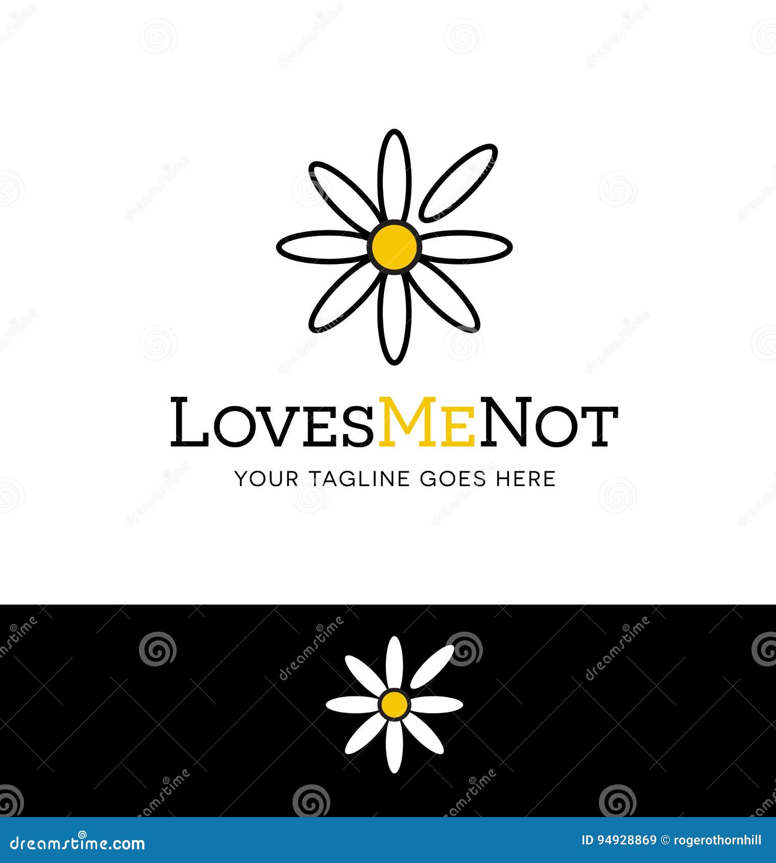 icon  of a white daisy with a plucked petal