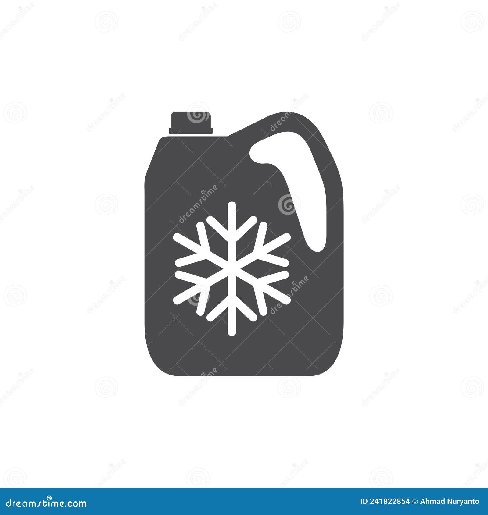 Icon of Engine Coolant Container Stock Illustration Illustration of