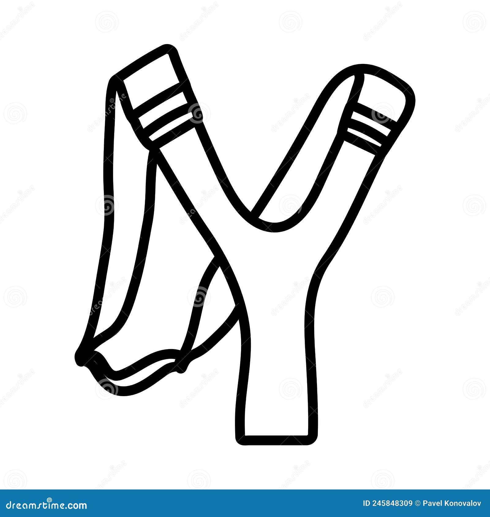 icon of hunting slingshot