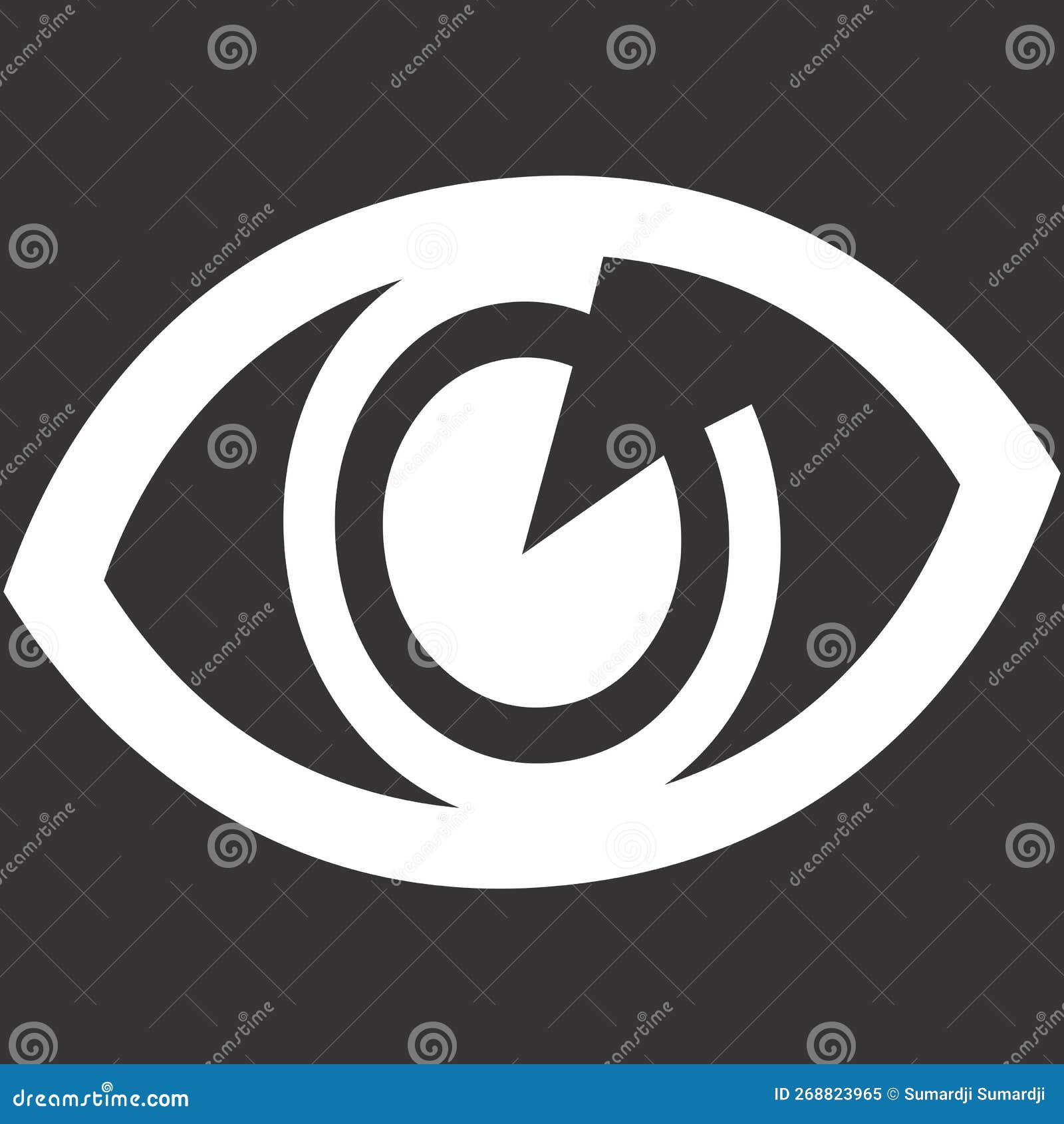 Icon Image Illustration, in Black and White, on a Black Background. Can