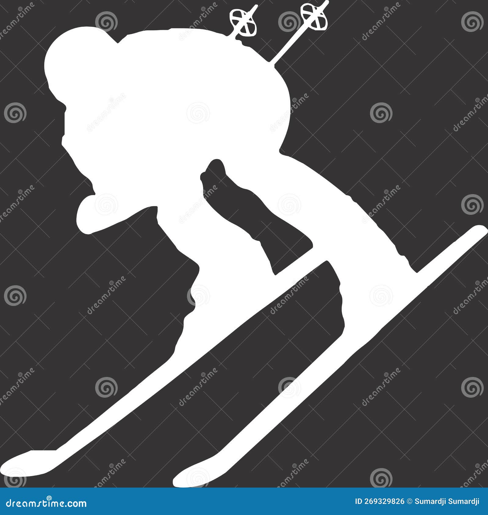 Icon Image Illustration, in Black and White, on a Black Background. Can