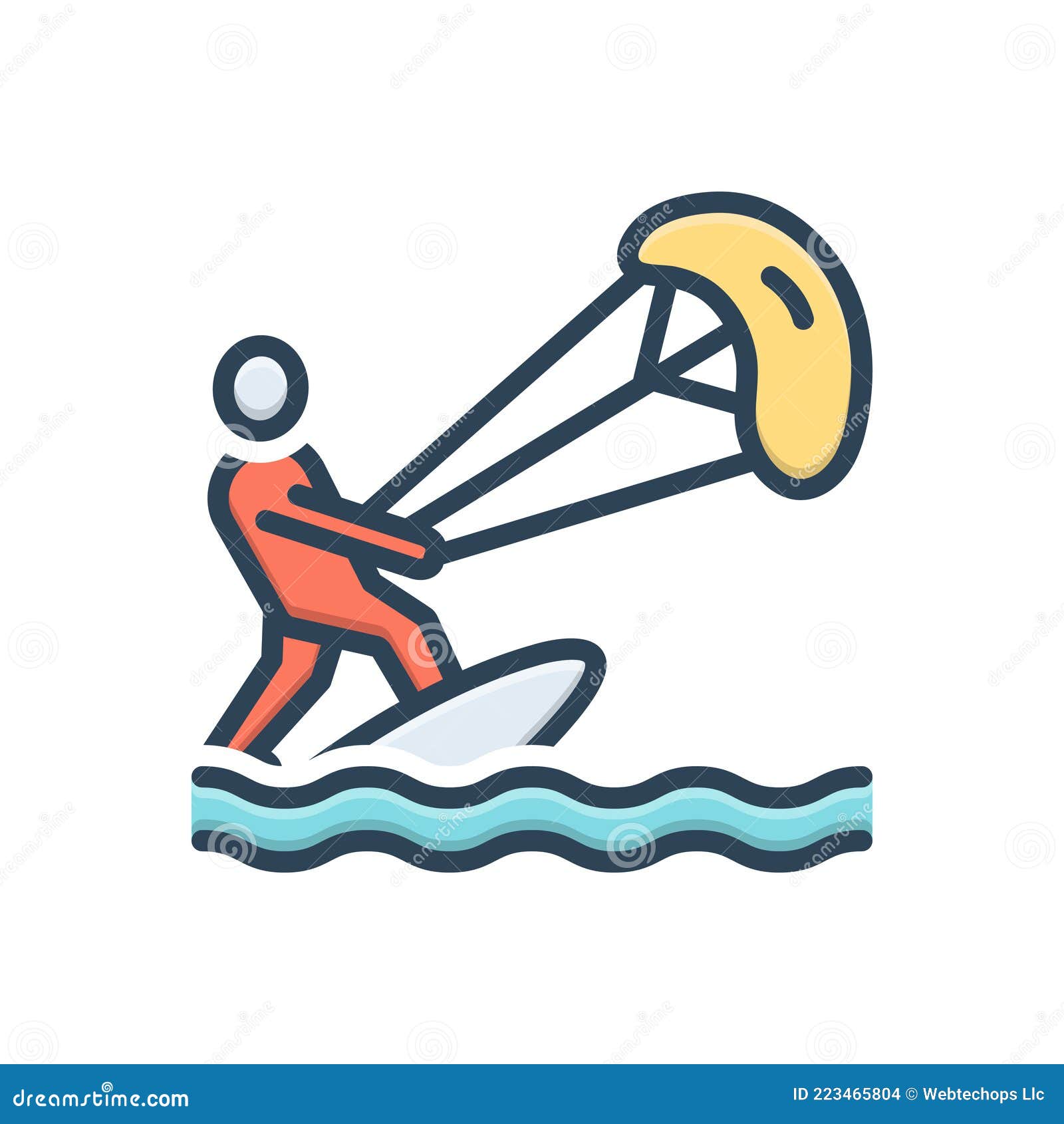 Kitesurf Cartoons, Illustrations & Vector Stock Images 406 Pictures