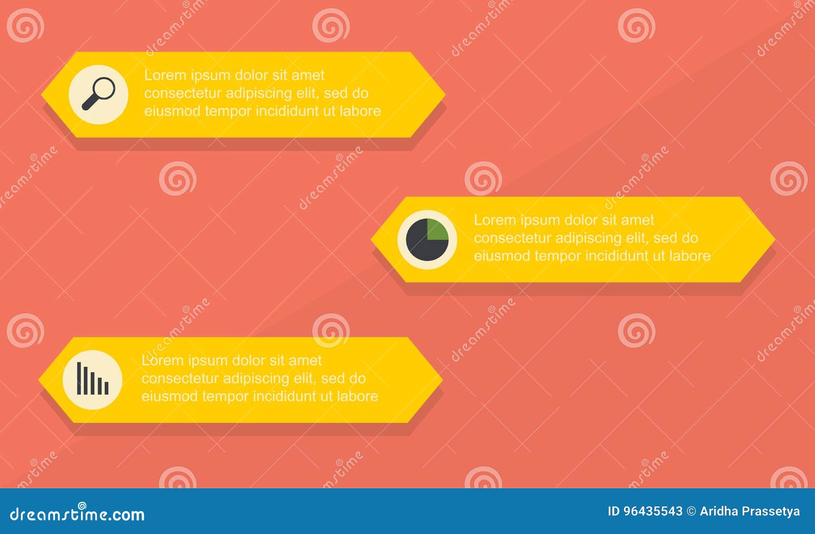 Icon Label Business Infographic Design Stock Vector Illustration of