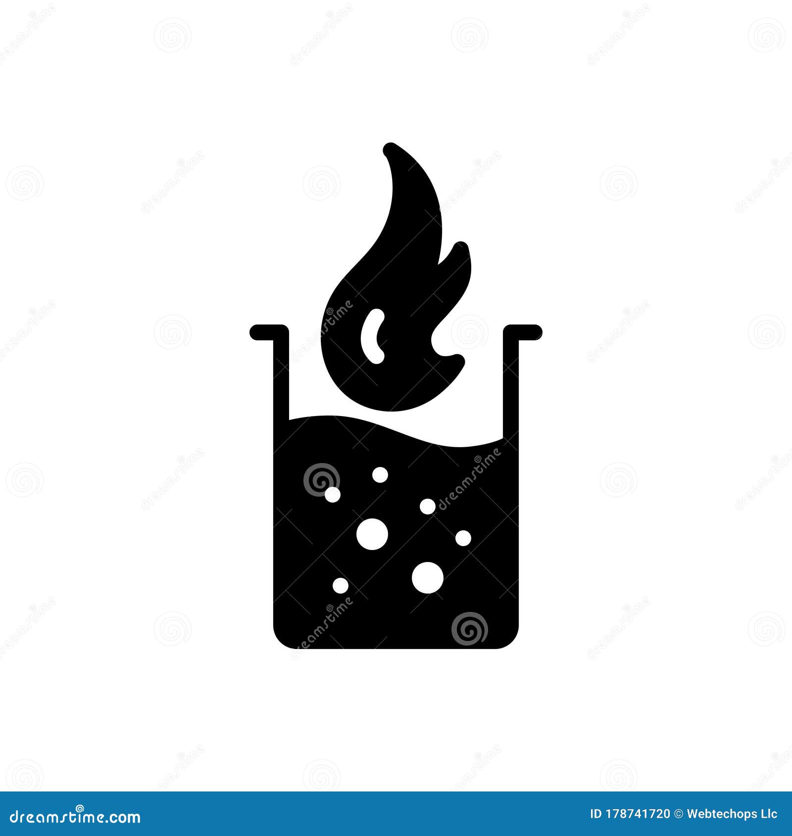 Black Solid Icon for Literally, Indeed and Fact Stock Vector Illustration of bakeware, symbol