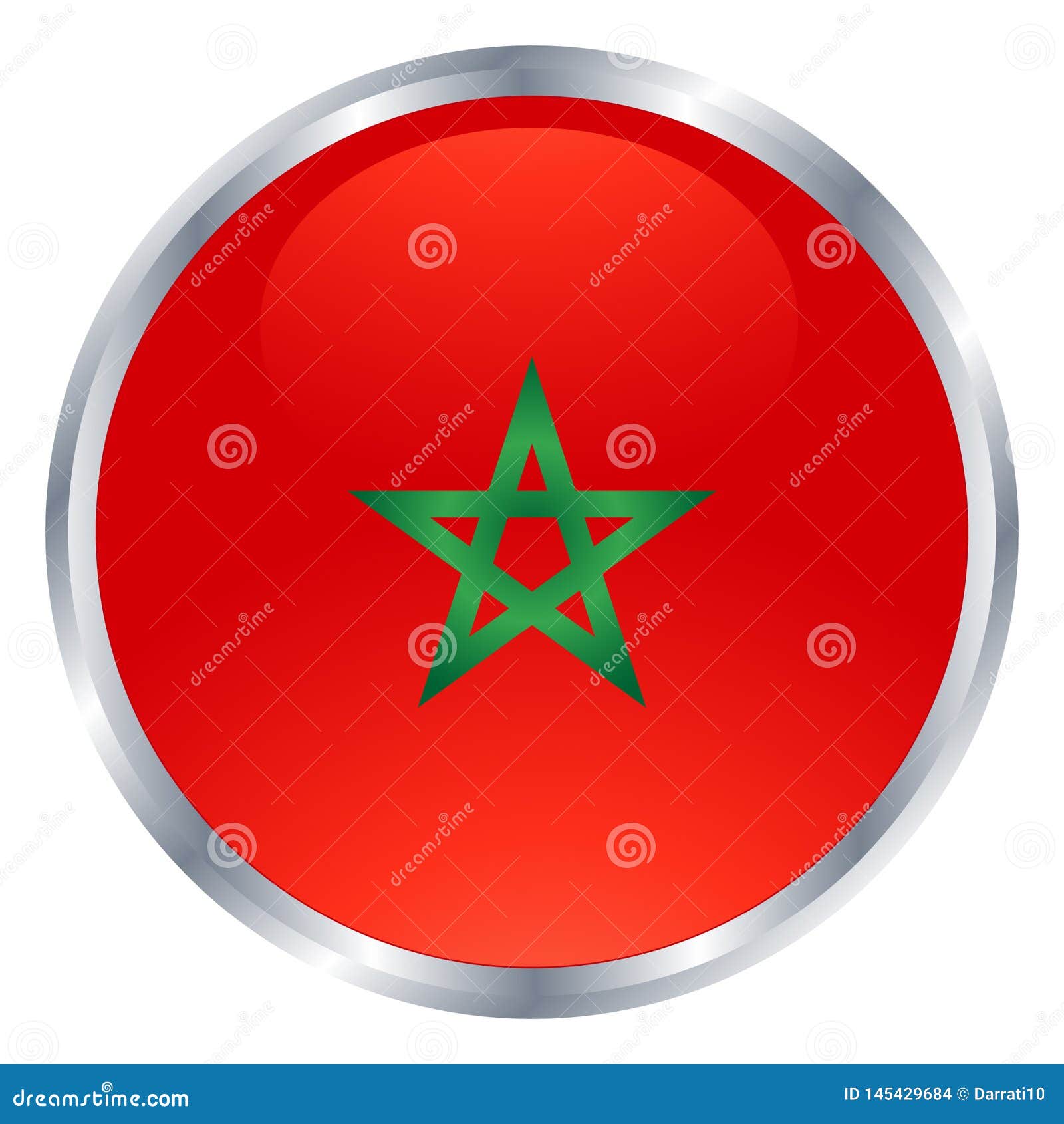 icon of morocco flag