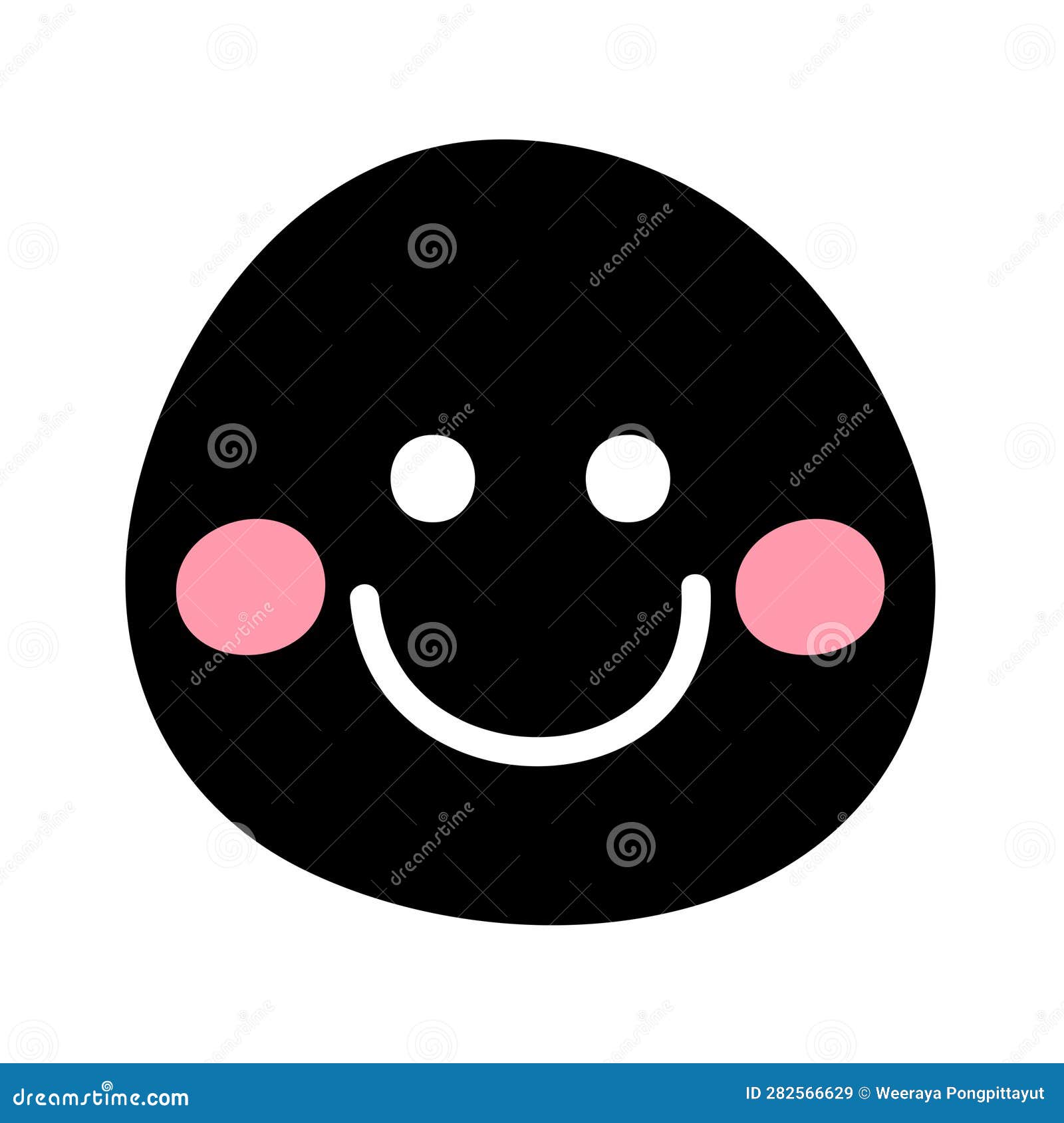 icon-no.4 smilingly smile feeling facial face emotion