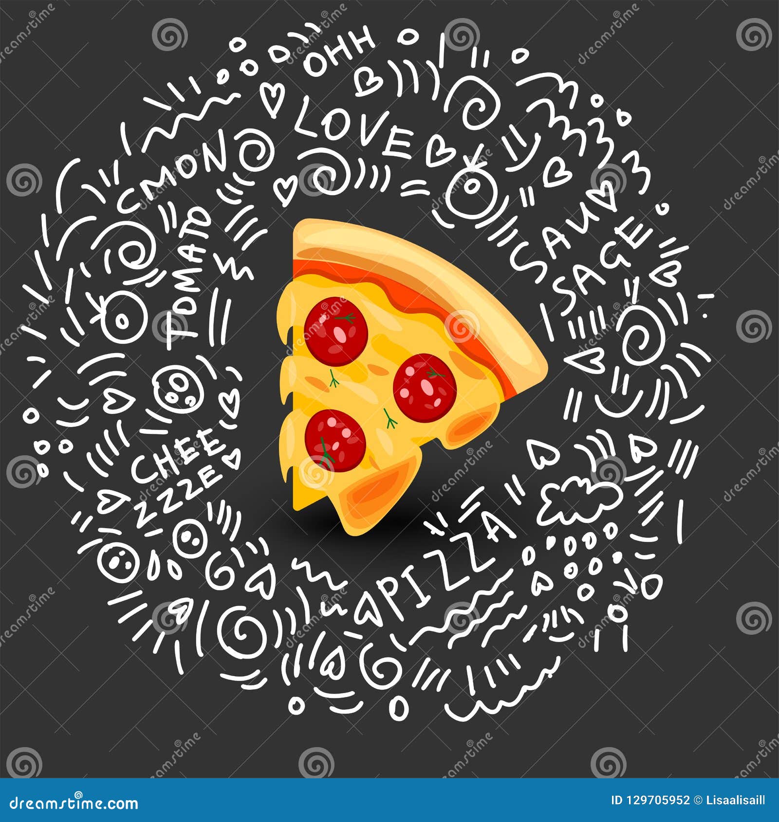 Hot fresh pizza box icon Royalty Free Vector Image