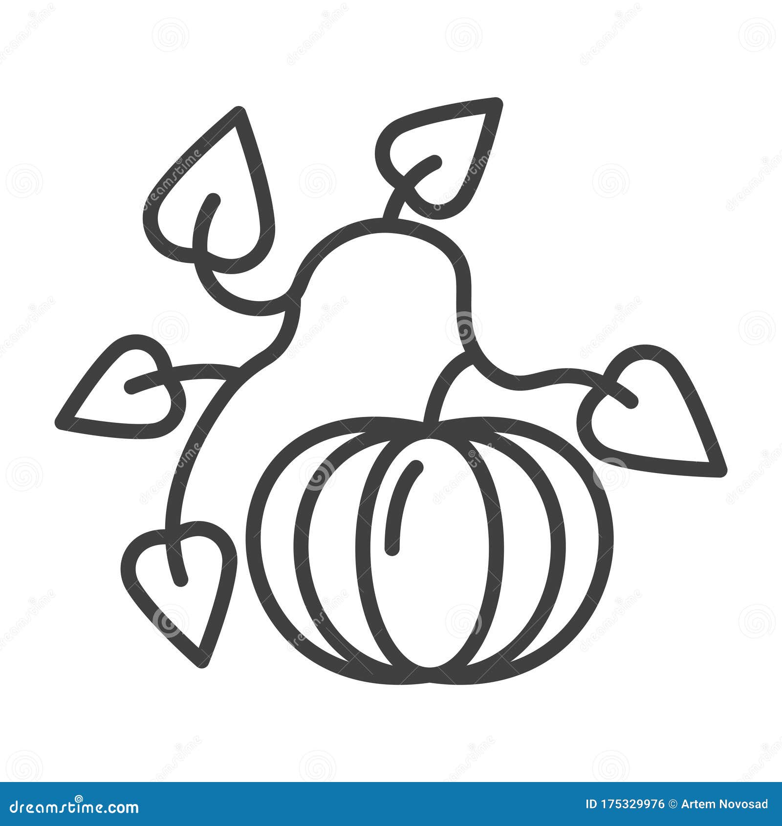 Potted Plants Clipart Black And White Pumpkin